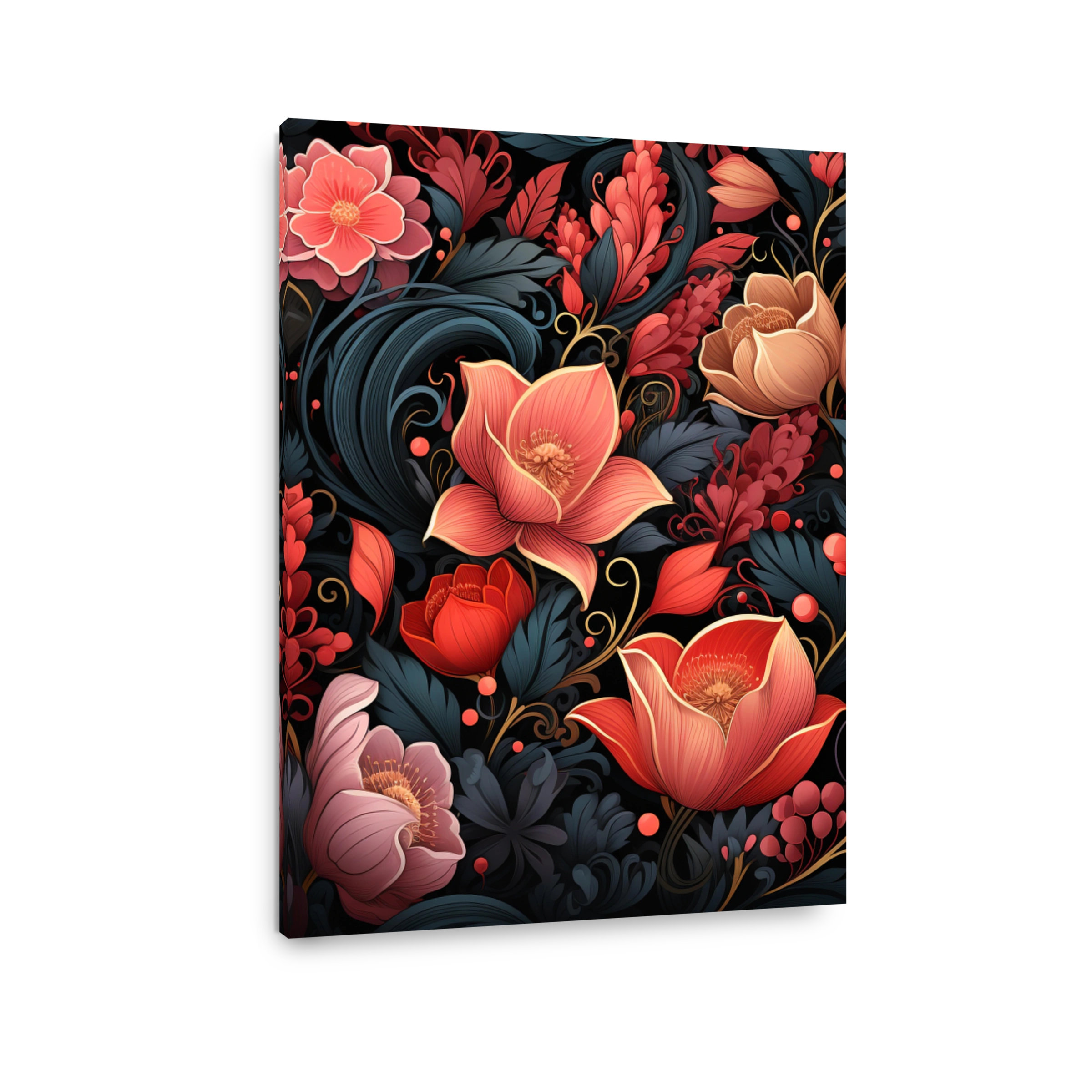 Luxurious Floral Pattern Art