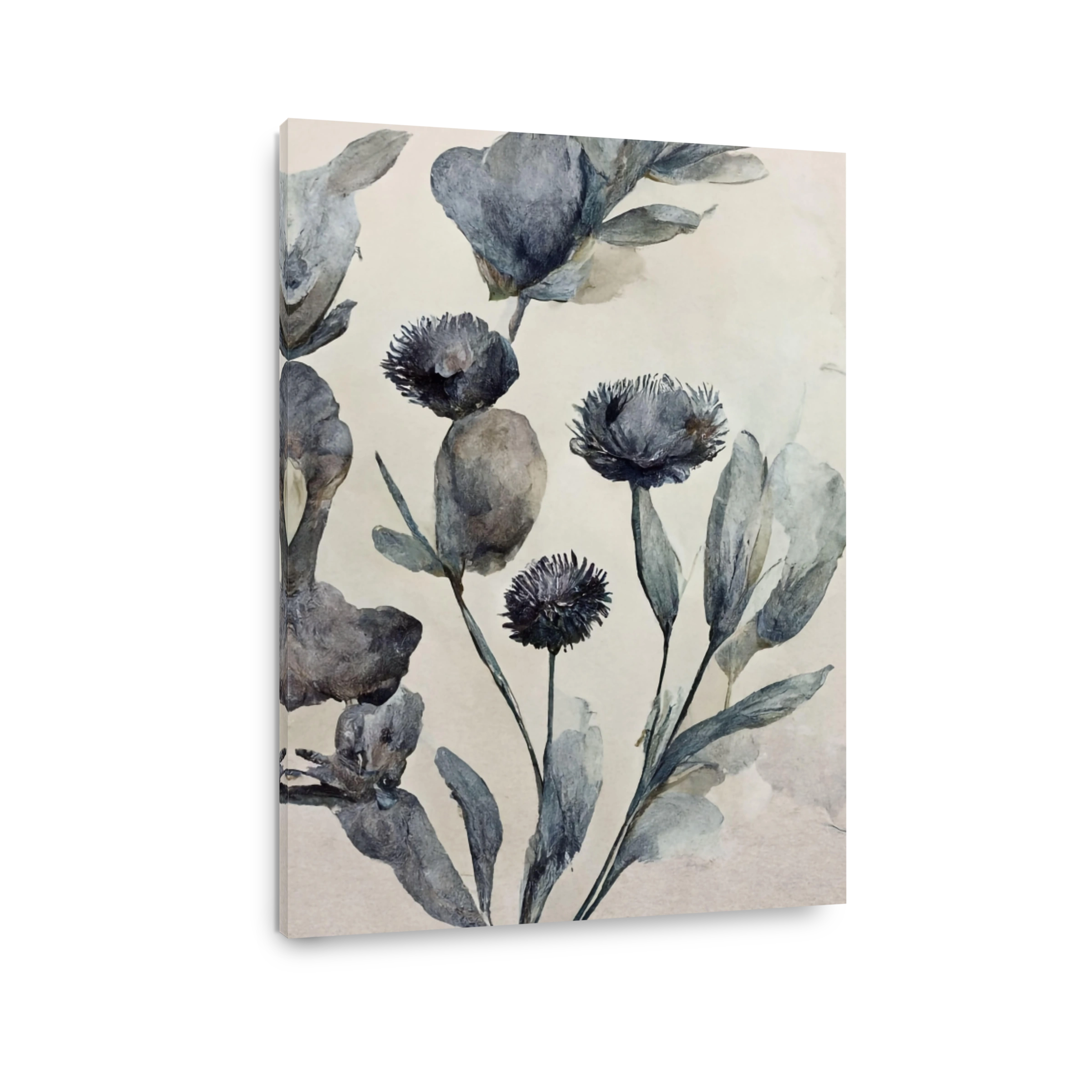 Serene Watercolour Floral Arrangement