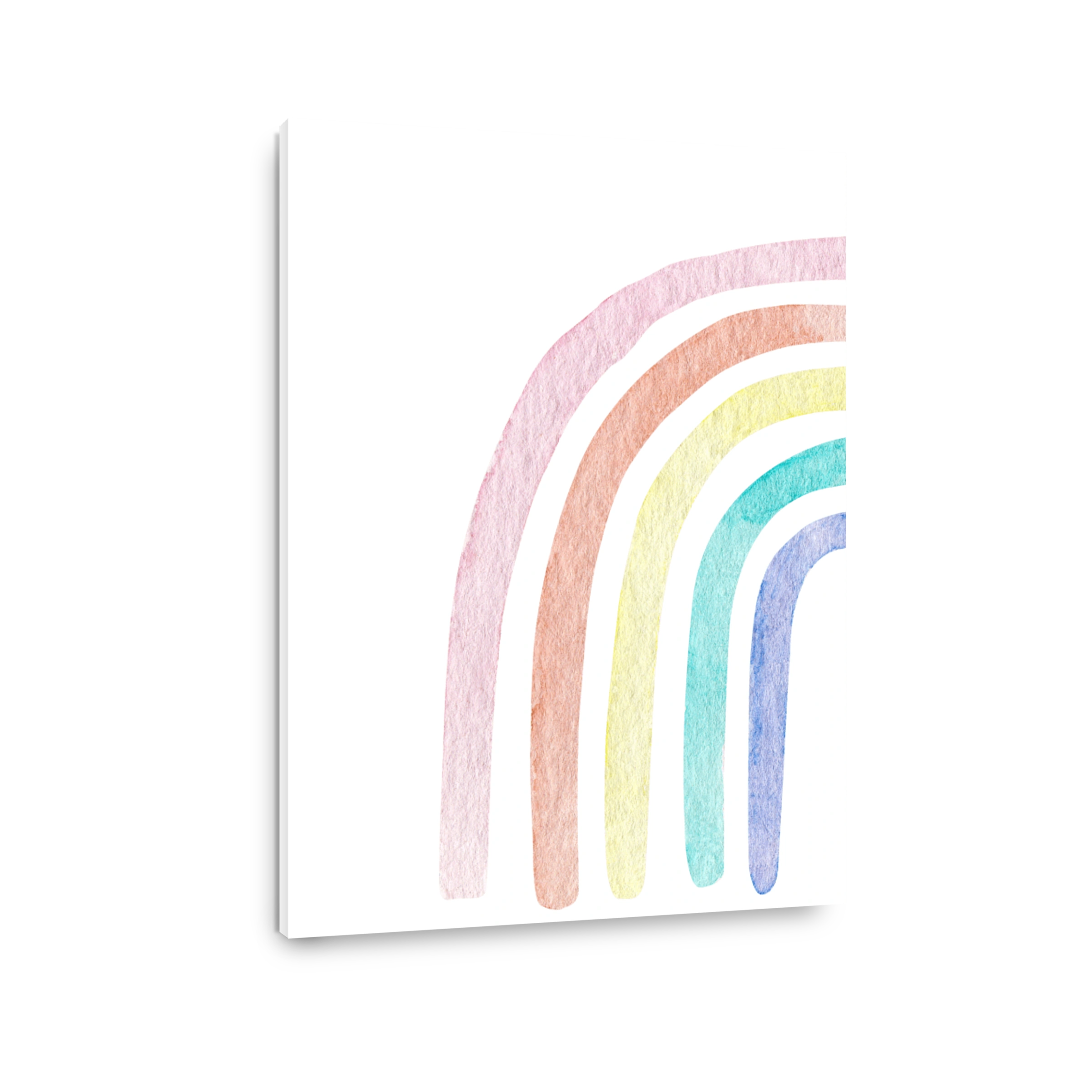 Watercolour Rainbow Wall Art