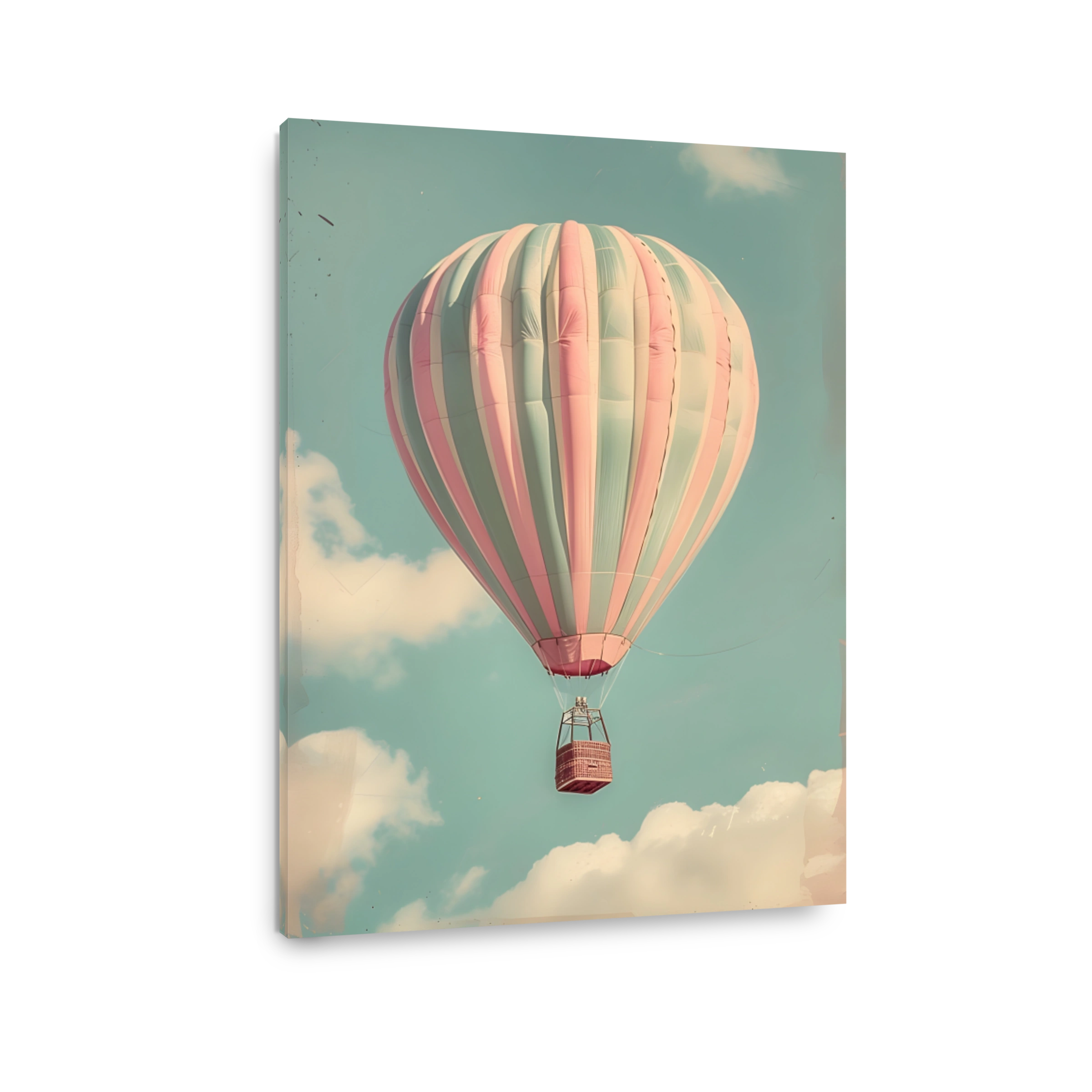Whimsical Hot Air Balloon Art Print
