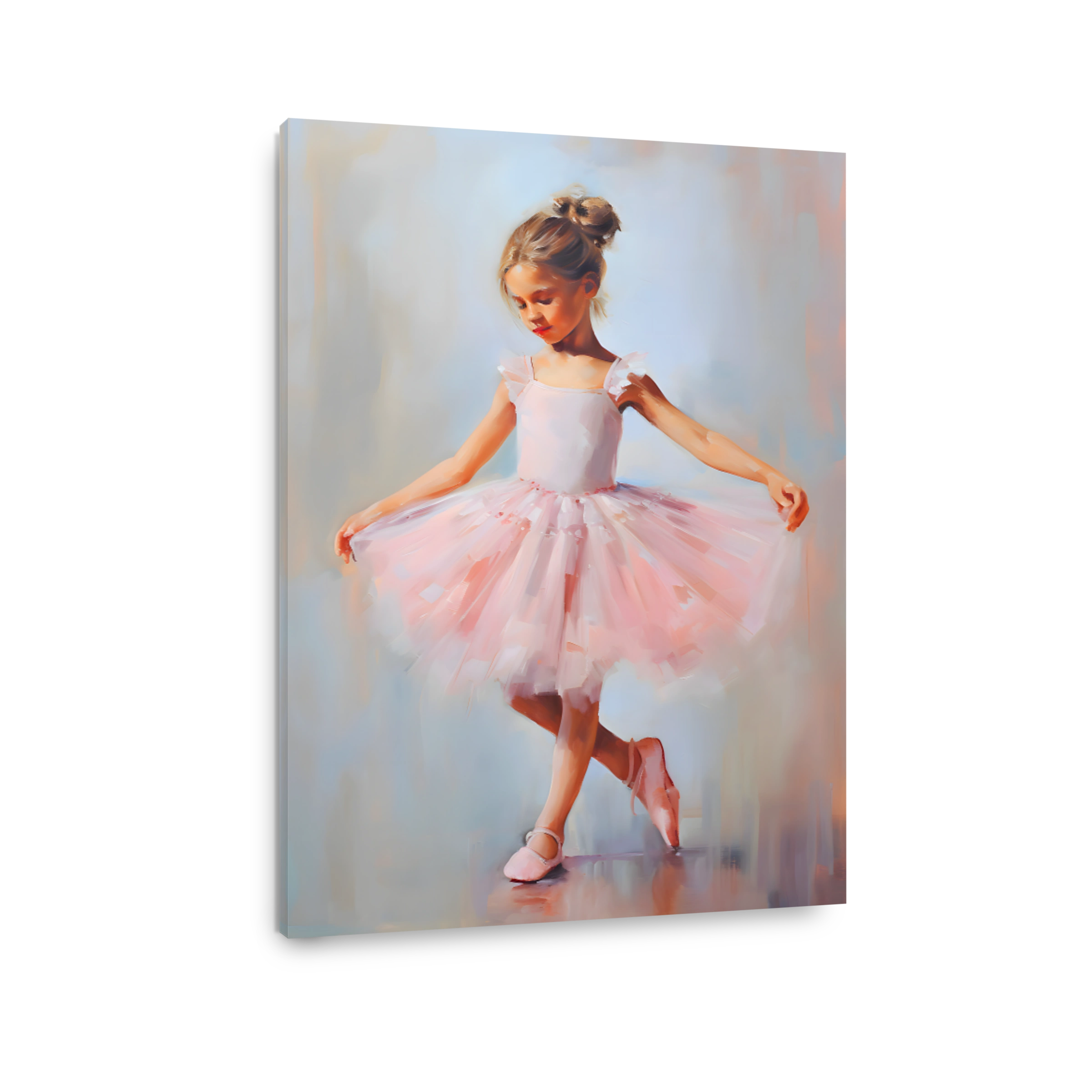 Dreamy Ballerina Oil Painting