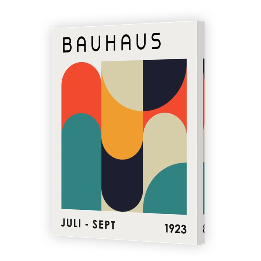 Bauhaus Geometric Poster 1923