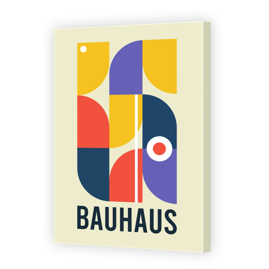 Bauhaus Abstract Geometric Art