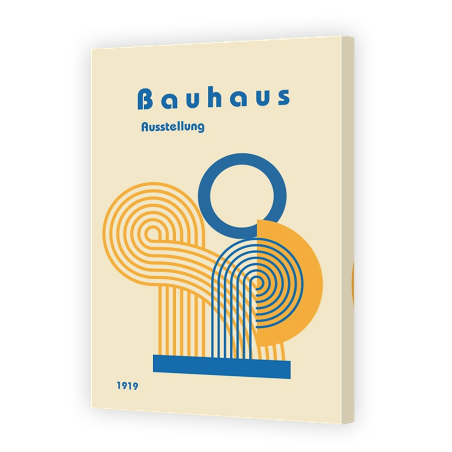 Bauhaus Exhibition Poster 1919