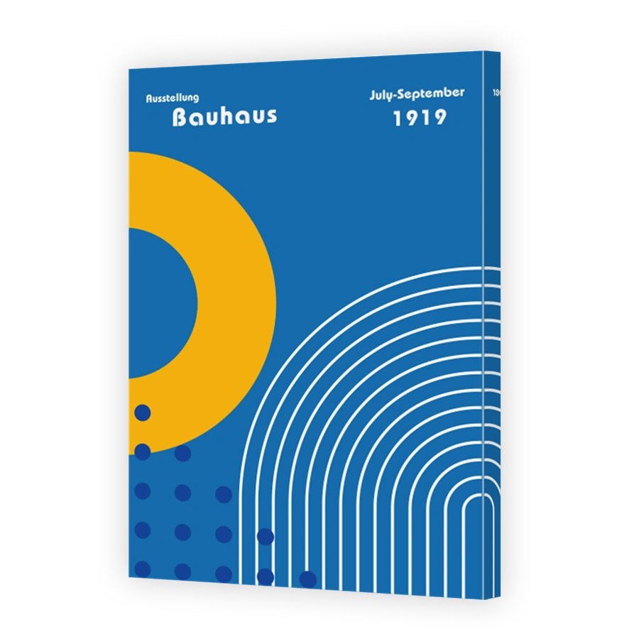 Bauhaus Exhibition Poster 1919