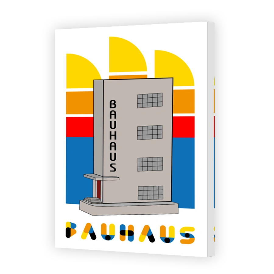 Bauhaus Dessau Building Art Print