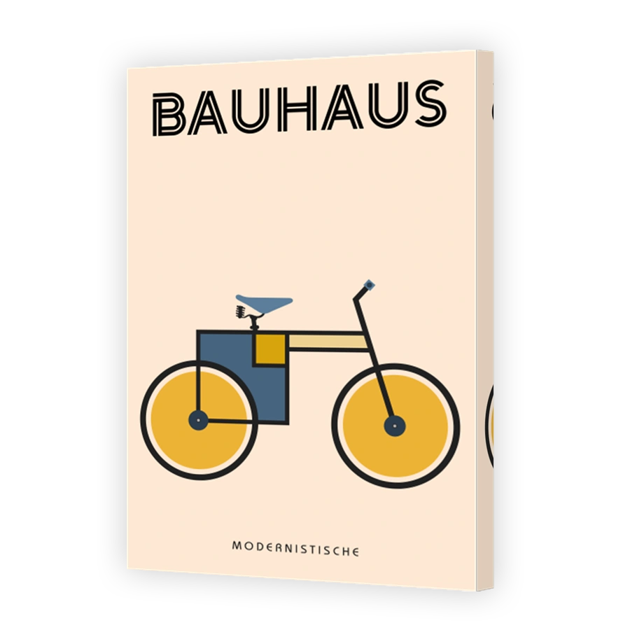 Bauhaus Bicycle Poster