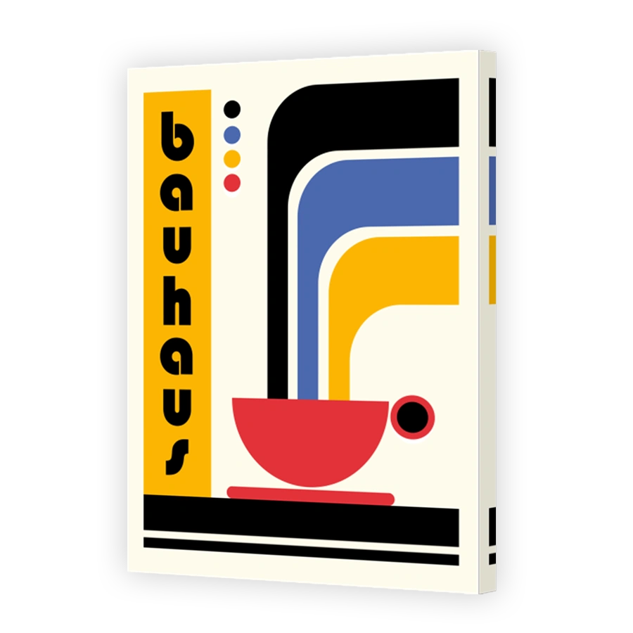 Bauhaus Geometric Poster Art
