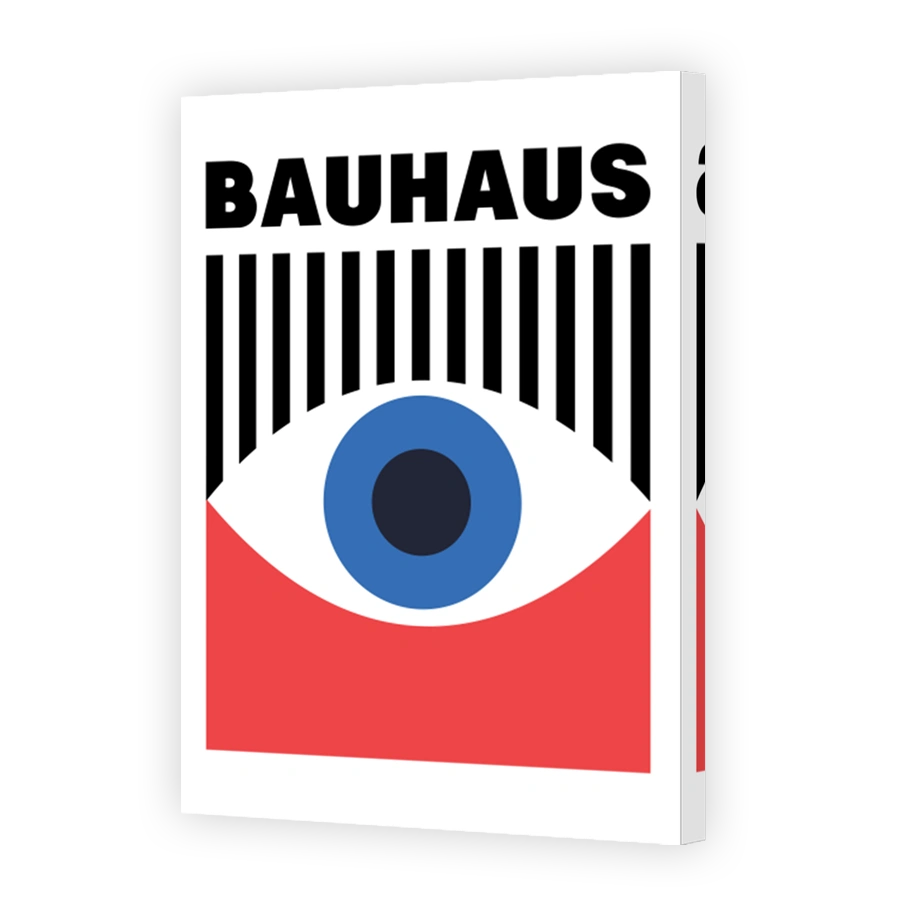 Bauhaus Eye Poster Art