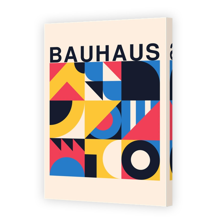 Bauhaus Geometric Art Print