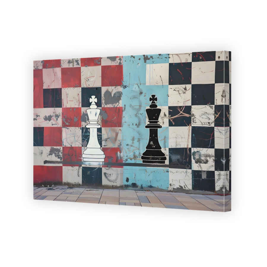Street Art Chess Kings