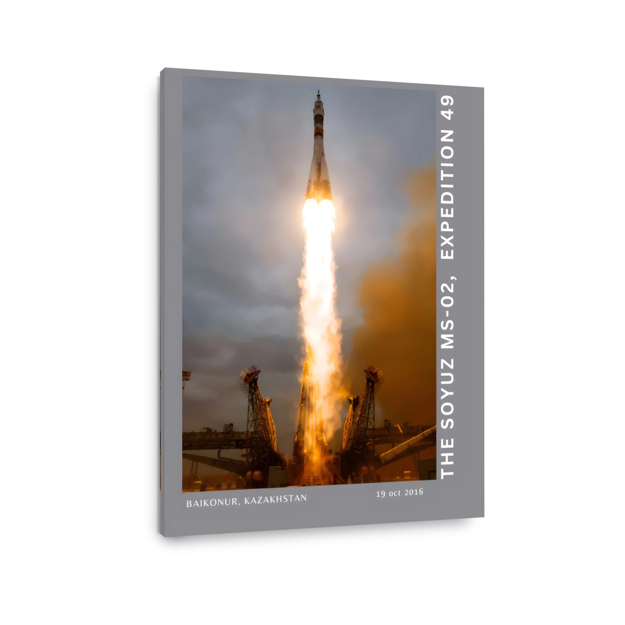 Dramatic Soyuz Rocket Launch from Baikonur
