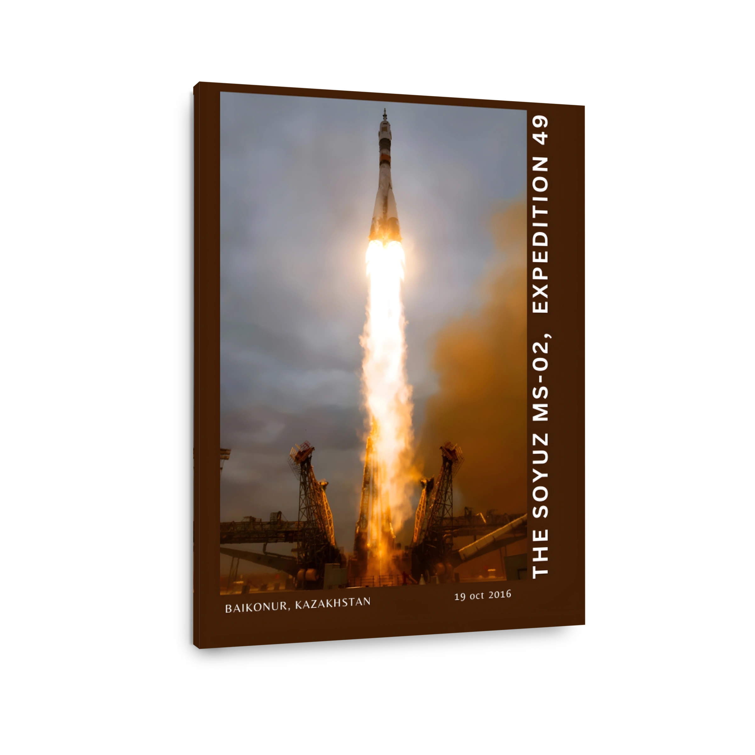 Dramatic Rocket Launch from Baikonur