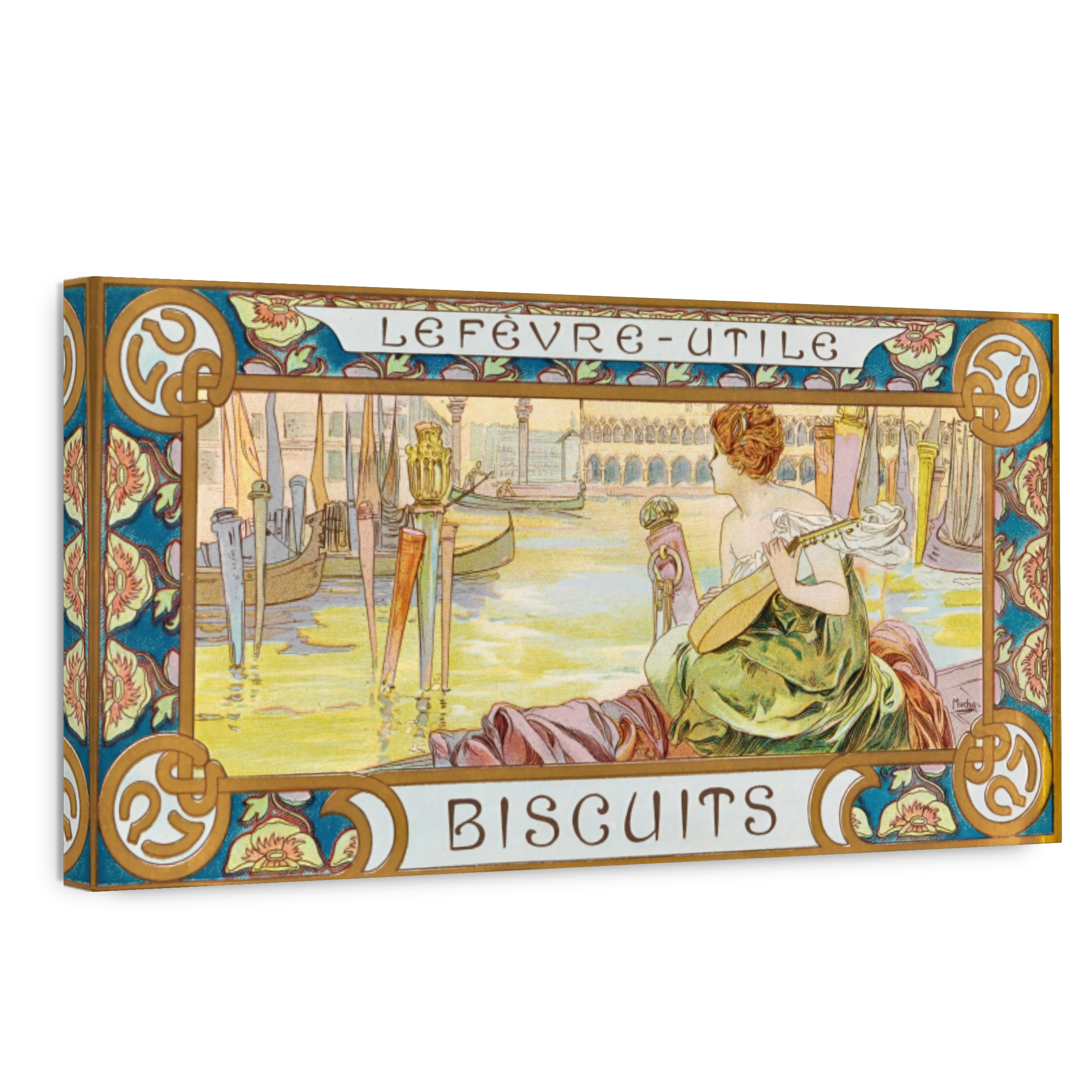 Design For A Box Of Lefèvre Utile Biscuits, (ca. 1897)