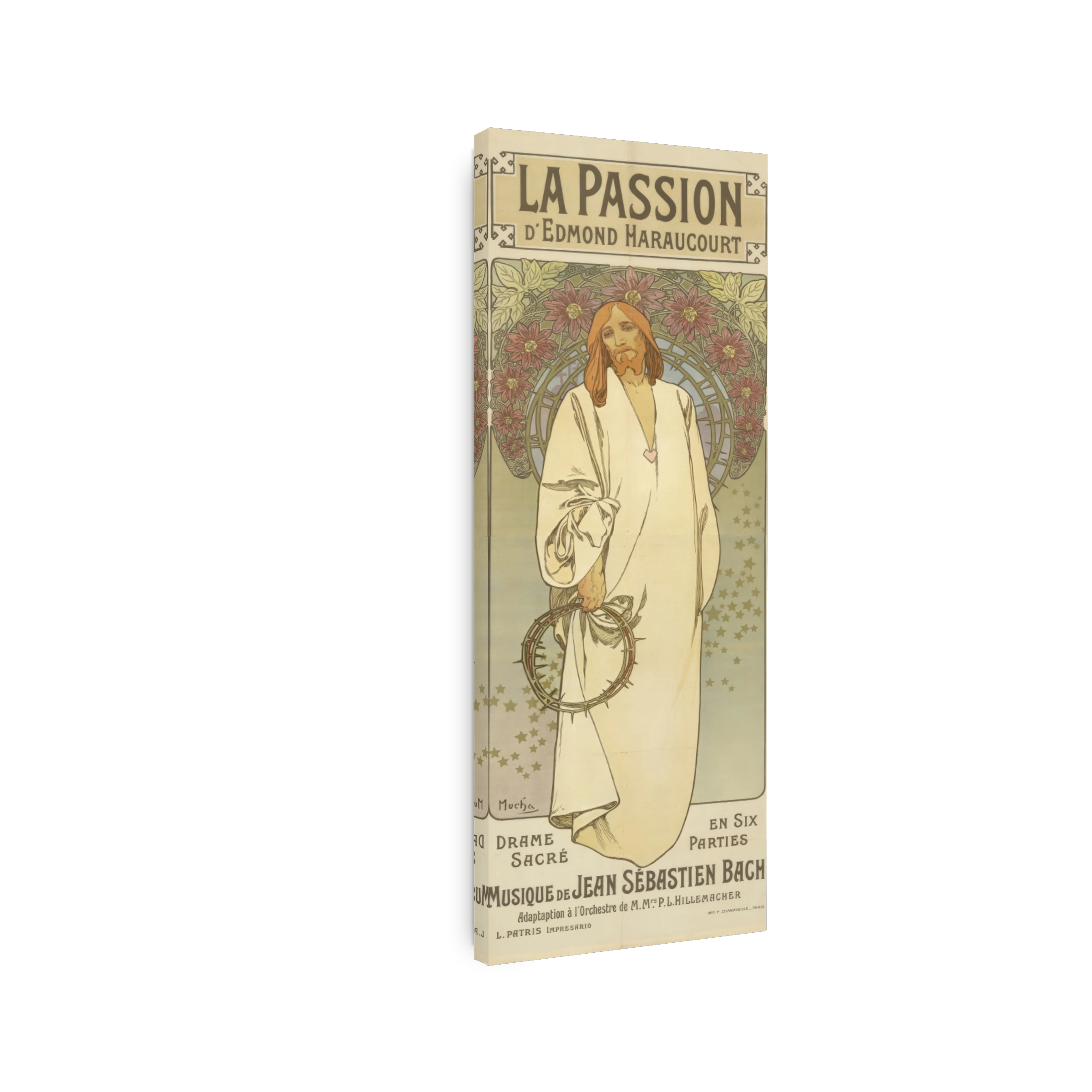 La Passion D’edmond Haraucourt. Drame Sacré En Six Parties, Musique De Jean Sébastien Bach (1904)