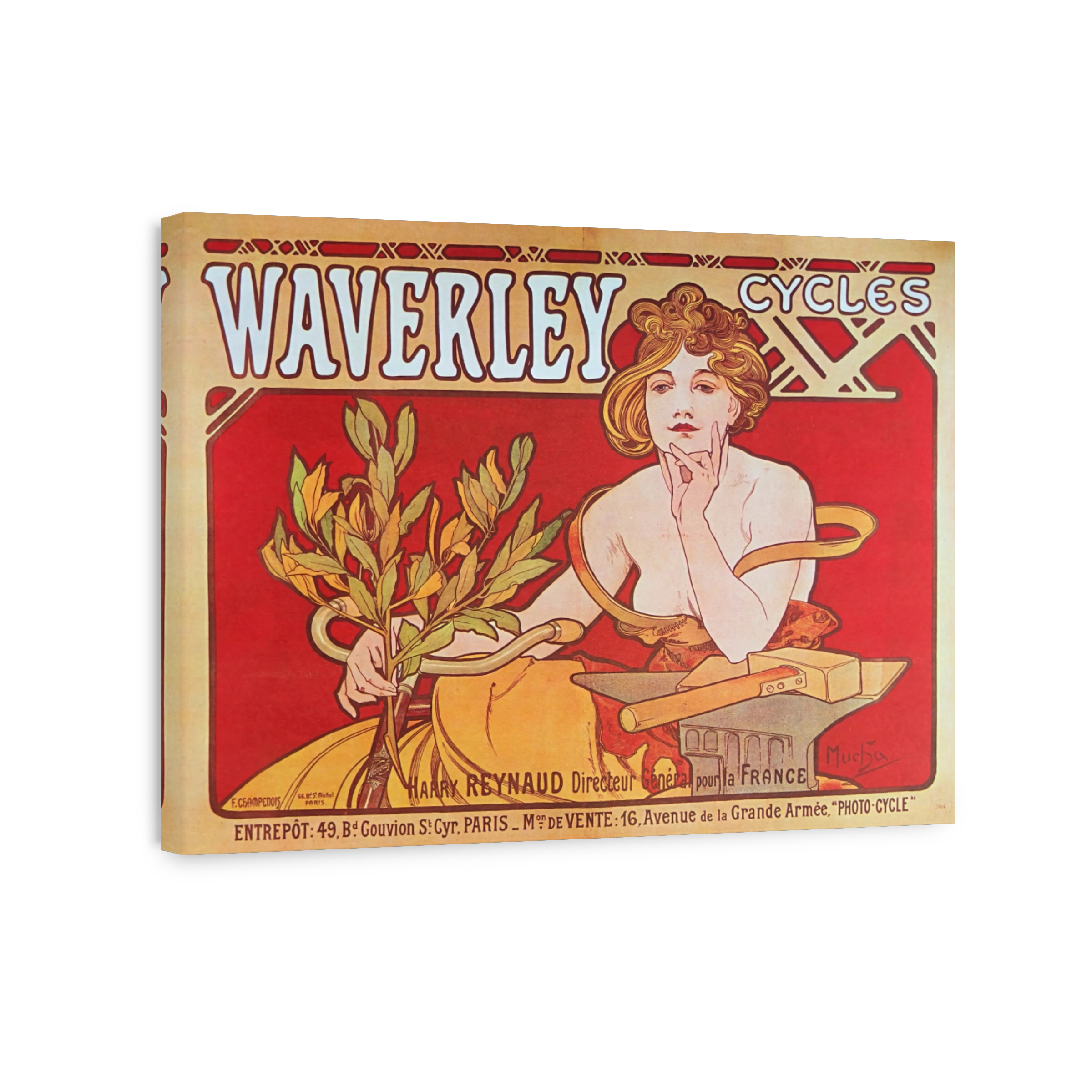 Cycles Waverley Paris. 1898