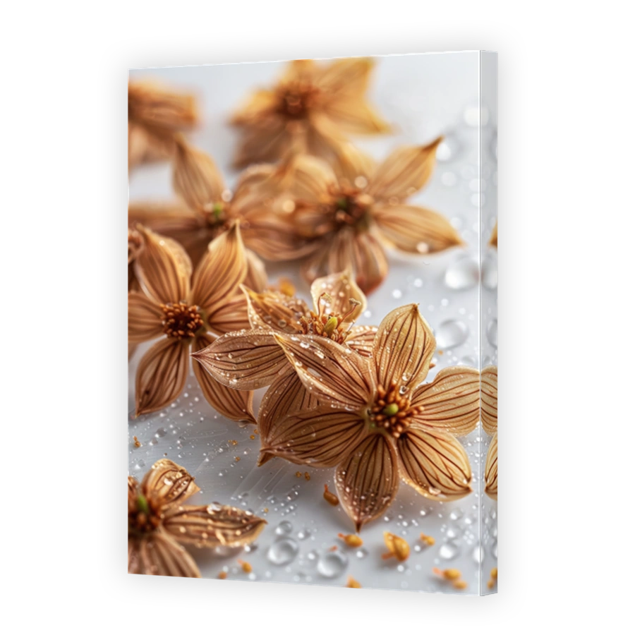 Close Up Of Ajwain Lying On A Background With Water Drops 3