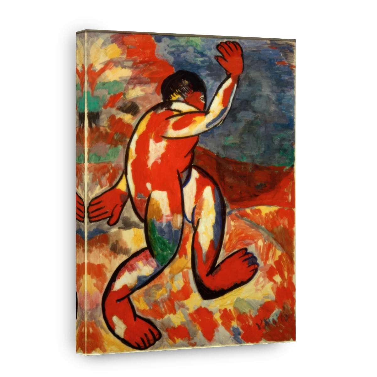 Bather Painting by Kazimir Malevich