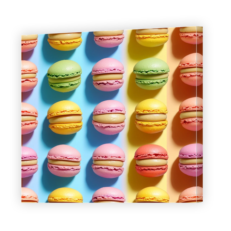 Colourful Macarons Pattern