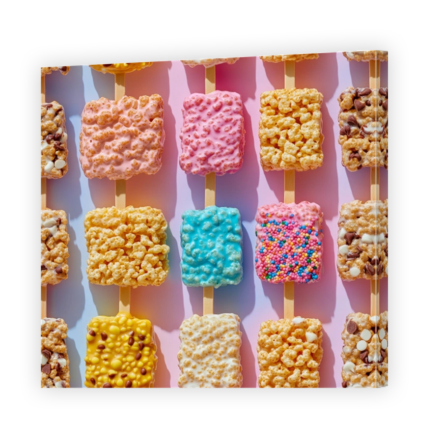 Colourful Sweet Treats on Sticks