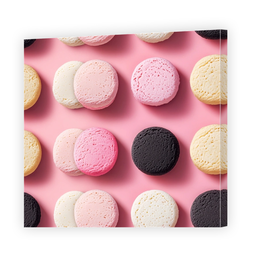 Colourful Macarons Arrangement