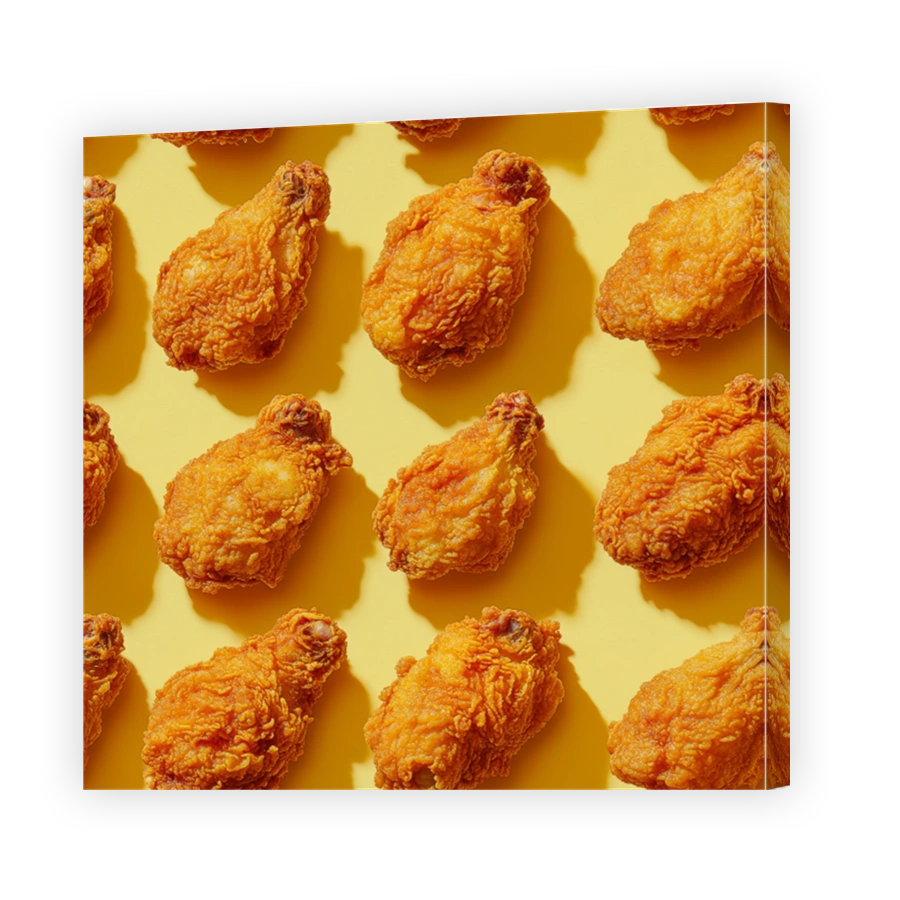 Crispy Fried Chicken Pattern