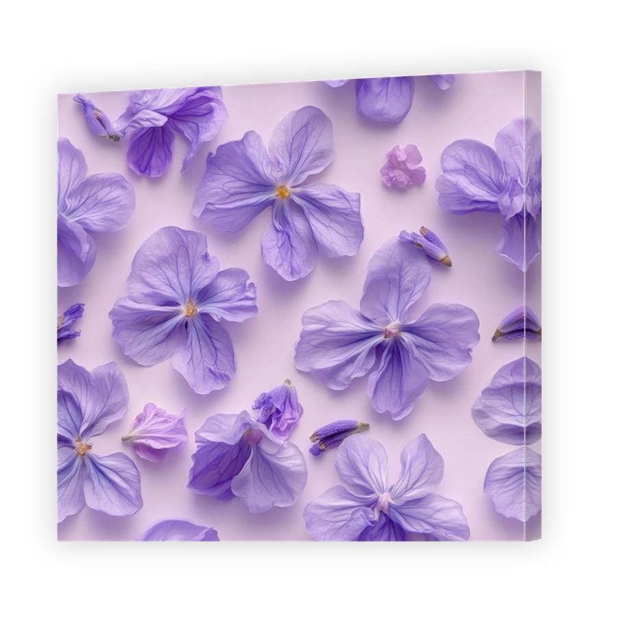 Serene Lavender Flowers Digital Art