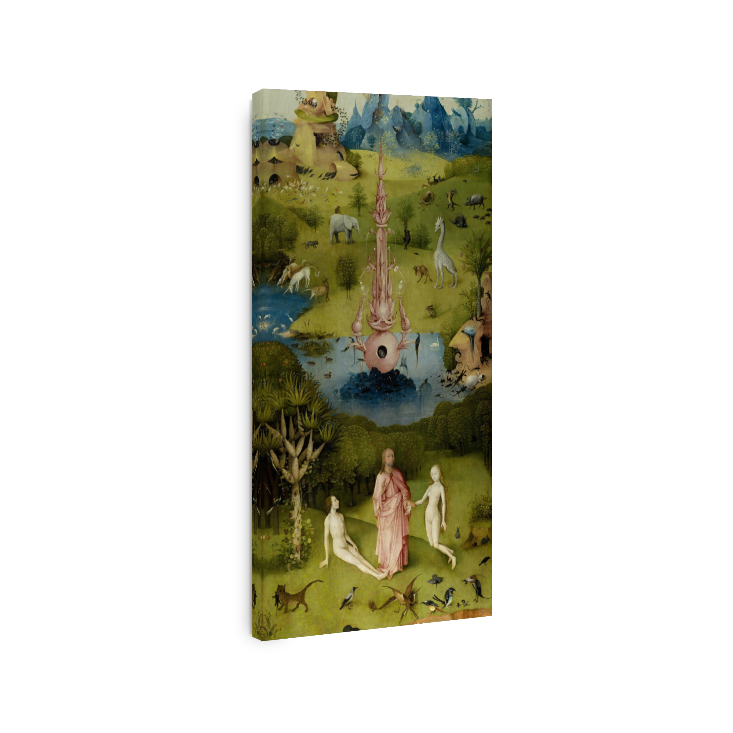 Bosch, H. (c.1450 1516)   Garden Of Earthly Delights (left Hand Panel Of Triptych) C.1505