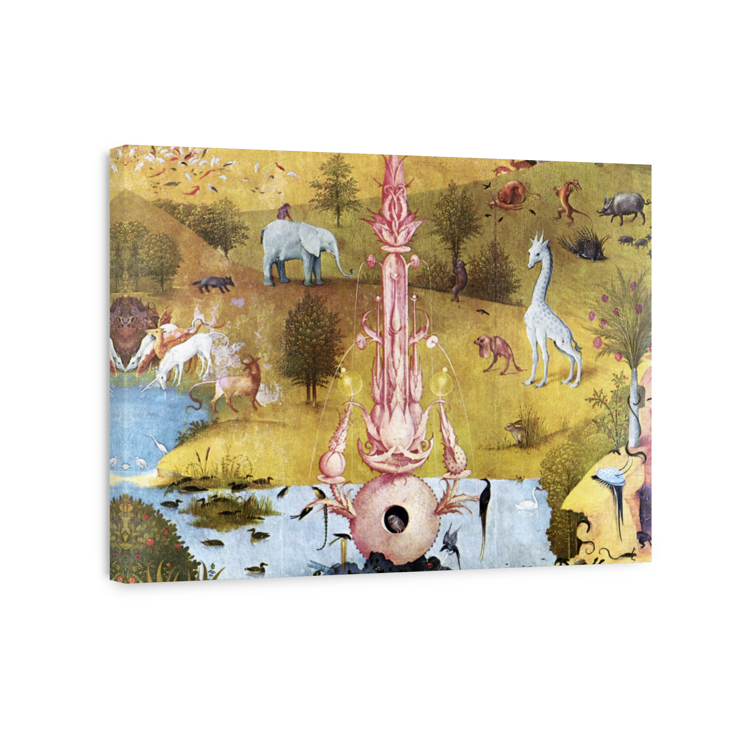 Bosch, H. (c.1450 1516)   Garden Of Earthly Delights (left Hand Panel Of Triptych, Detail 2) C.1505
