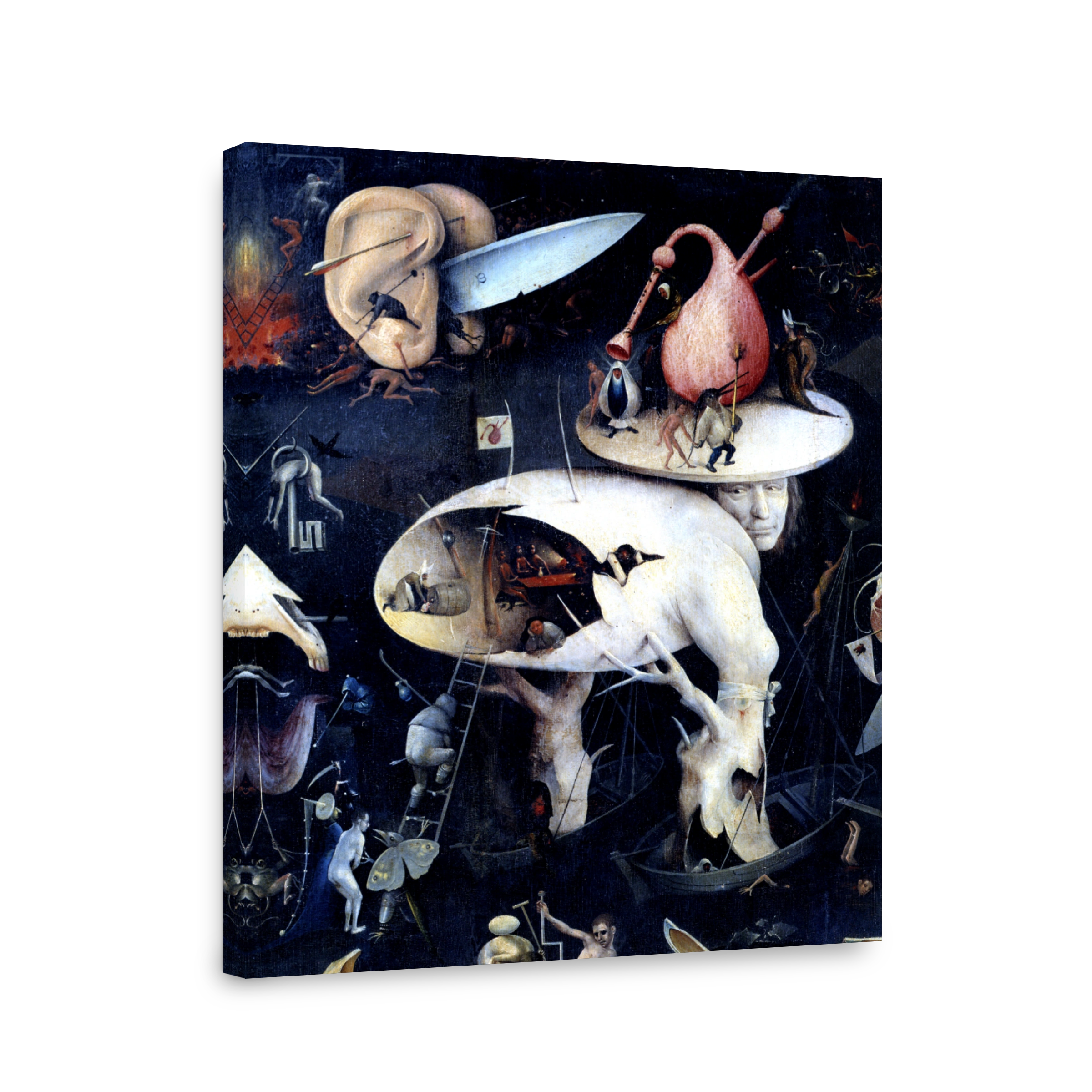 Bosch, H. (c.1450 1516)   Garden Of Earthly Delights (right Hand Panel, Triptych, Detail 1) C.1505