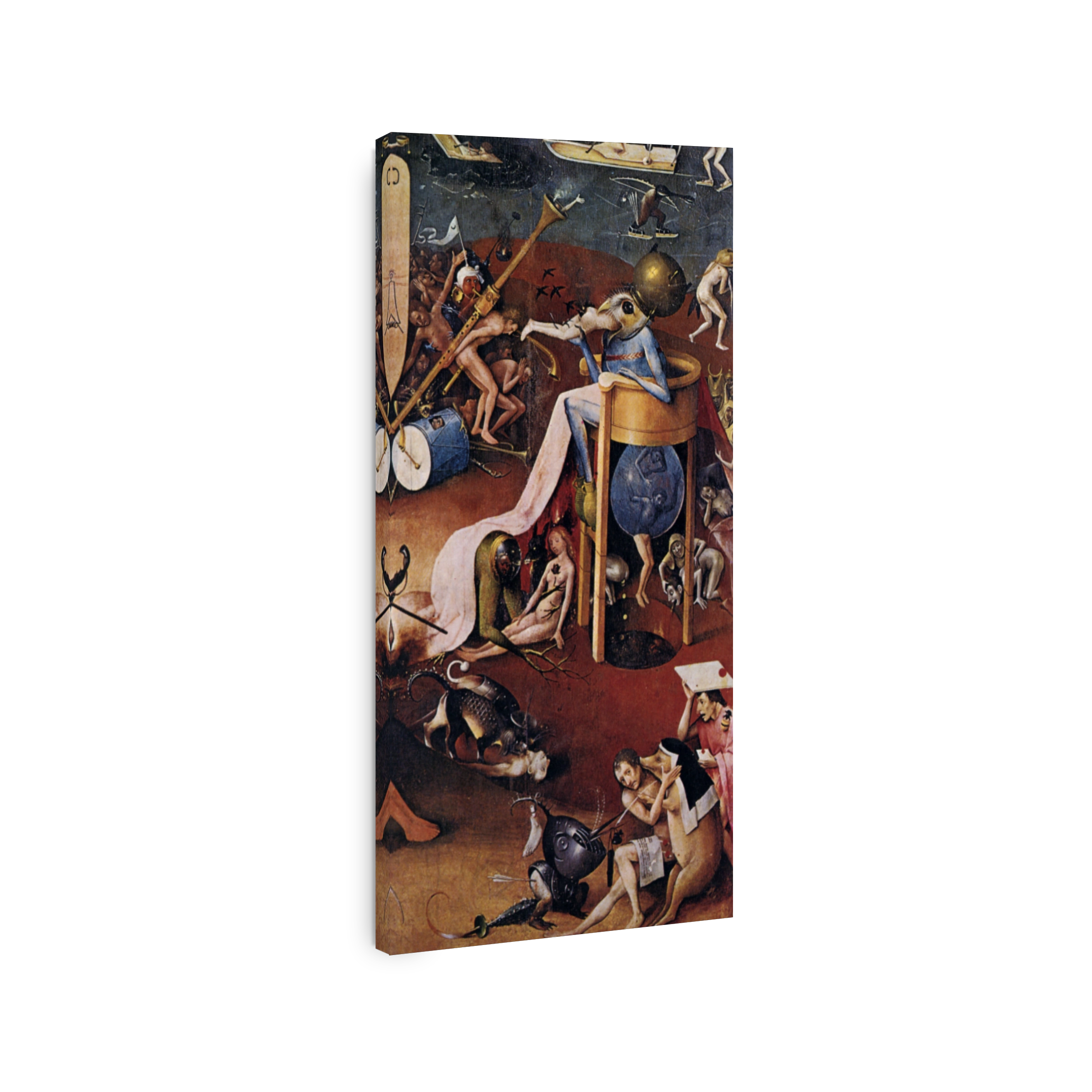 Bosch, H. (c.1450 1516)   Garden Of Earthly Delights (right Hand Panel, Triptych, Detail 3) C.1505