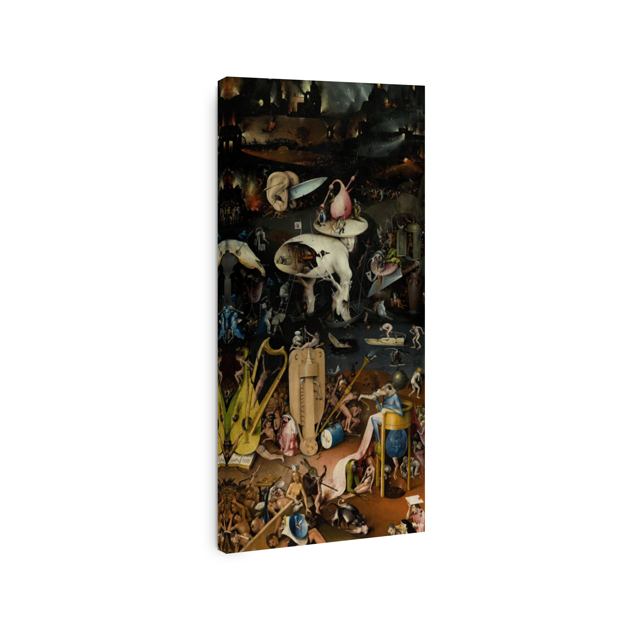 Bosch, H. (c.1450 1516)   Garden Of Earthly Delights (right Hand Panel, Triptych) C.1505