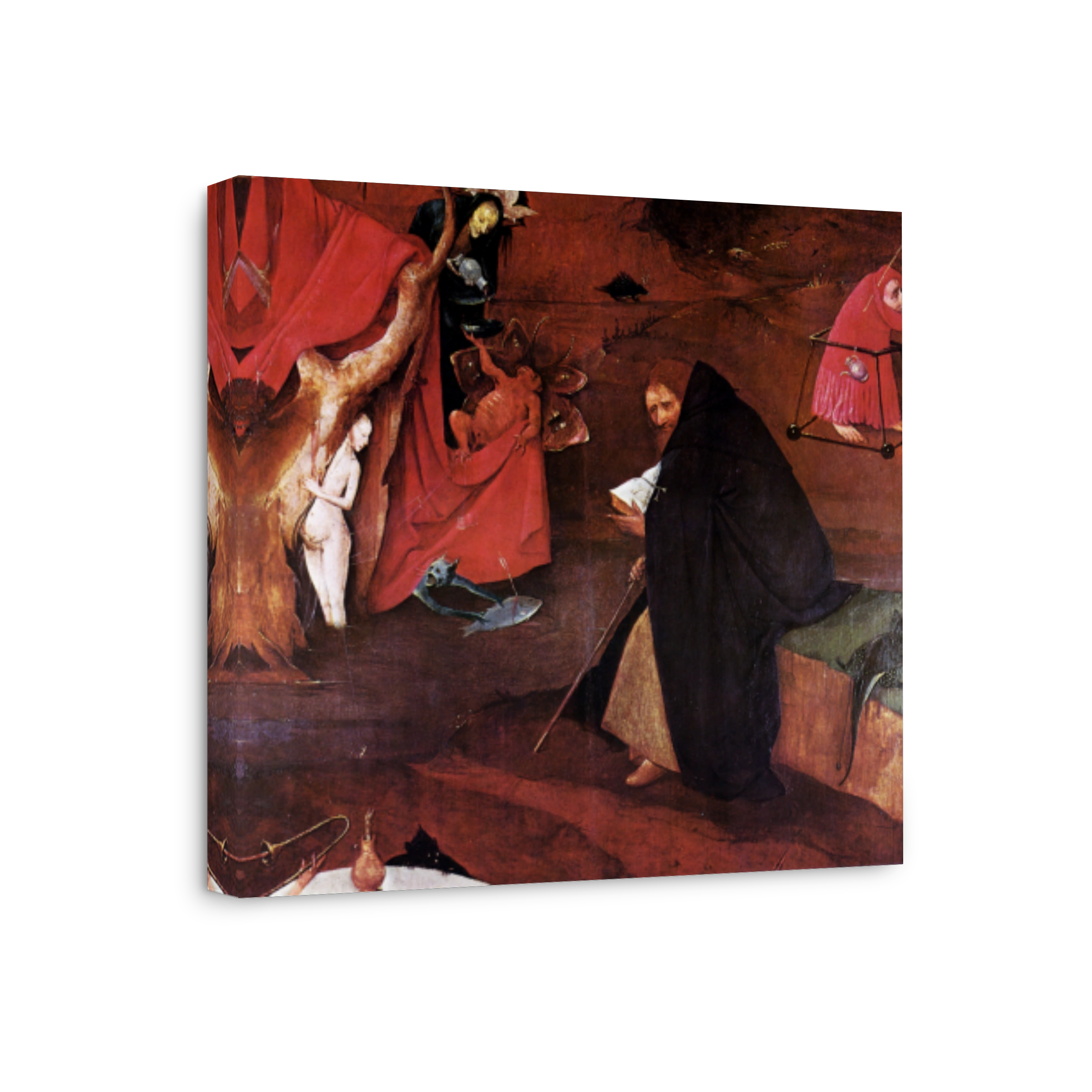 Bosch, H. (c.1450 1516)   The Temptation Of St. Anthony (right Hand Panel, Triptych, Detail)