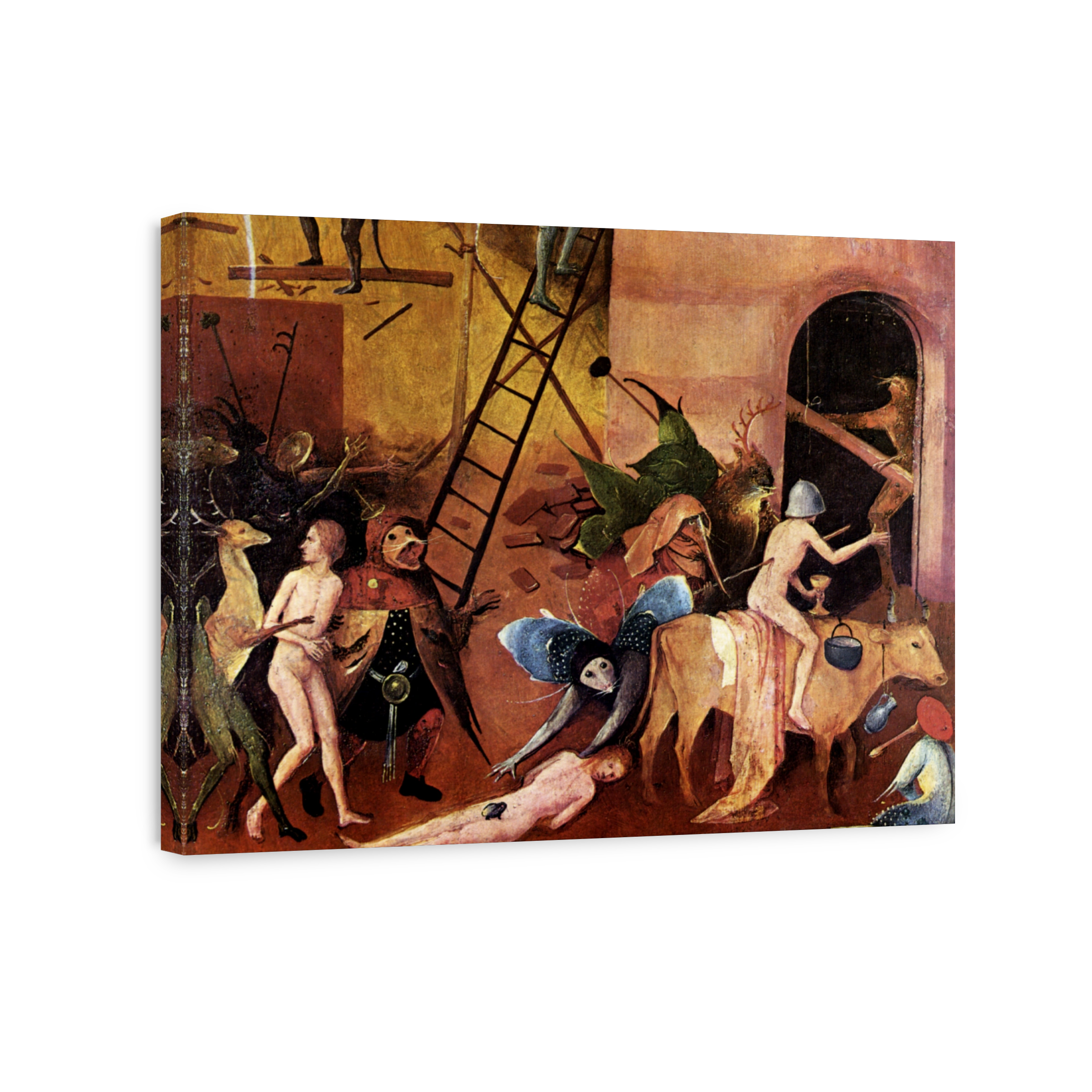 Bosch, H. (c.1450 1516)   The Haywain (right Hand Panel Of Triptych, Detail 2) 1500 02