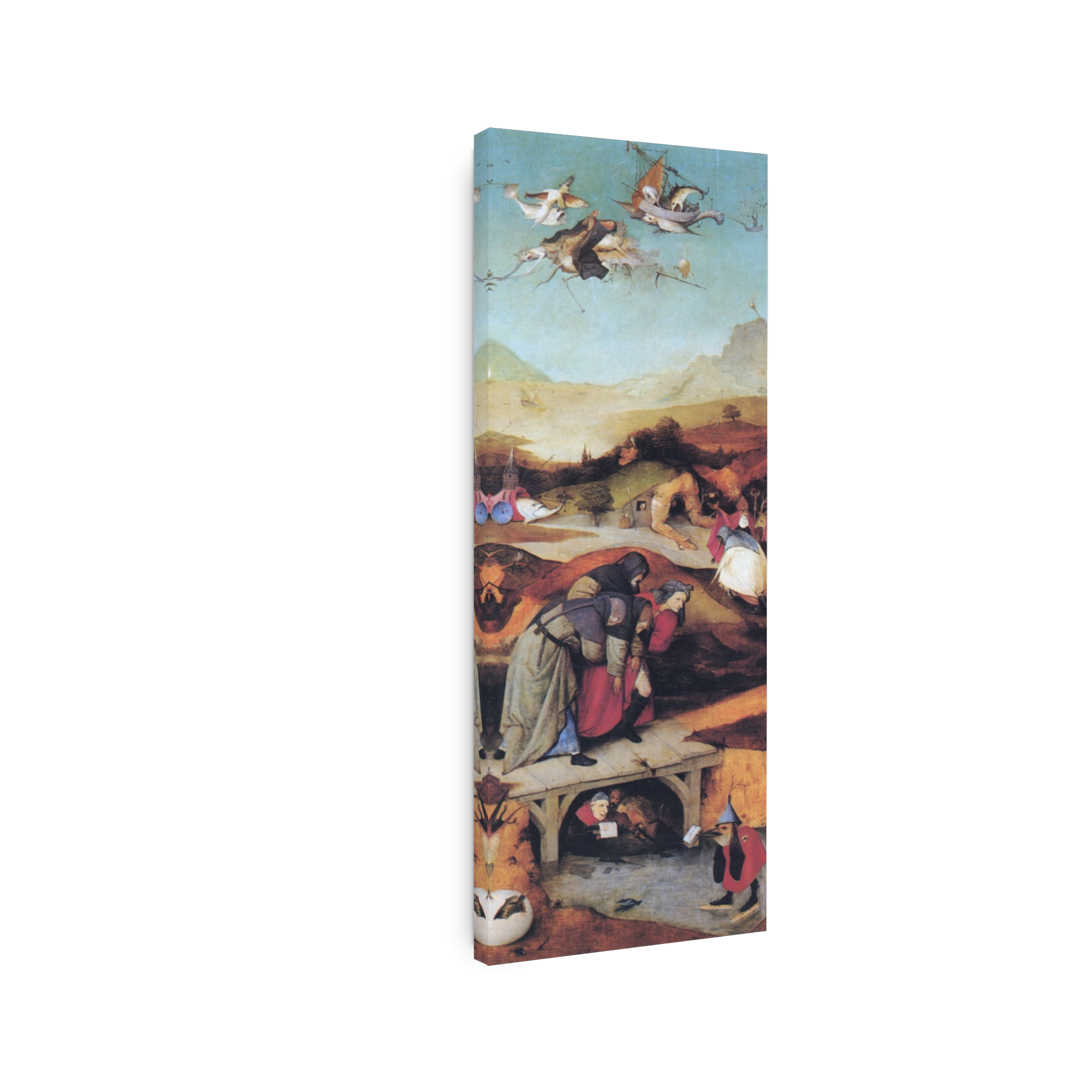 Bosch, H. (c.1450 1516)   The Temptation Of St. Anthony (left Hand Panel, Triptych)