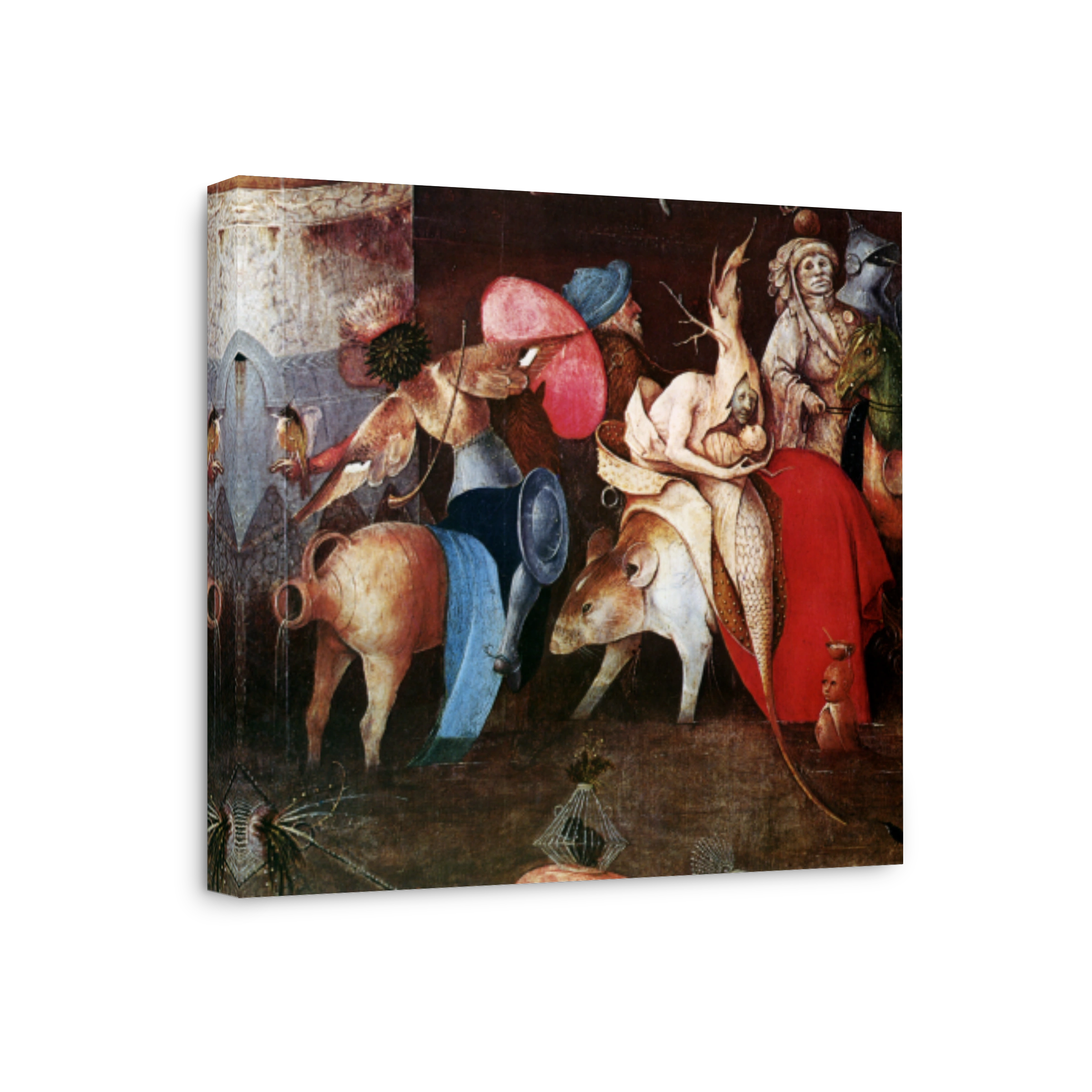 Bosch, H. (c.1450 1516)   The Temptation Of St. Anthony (middle Panel, Triptych, Detail 3)