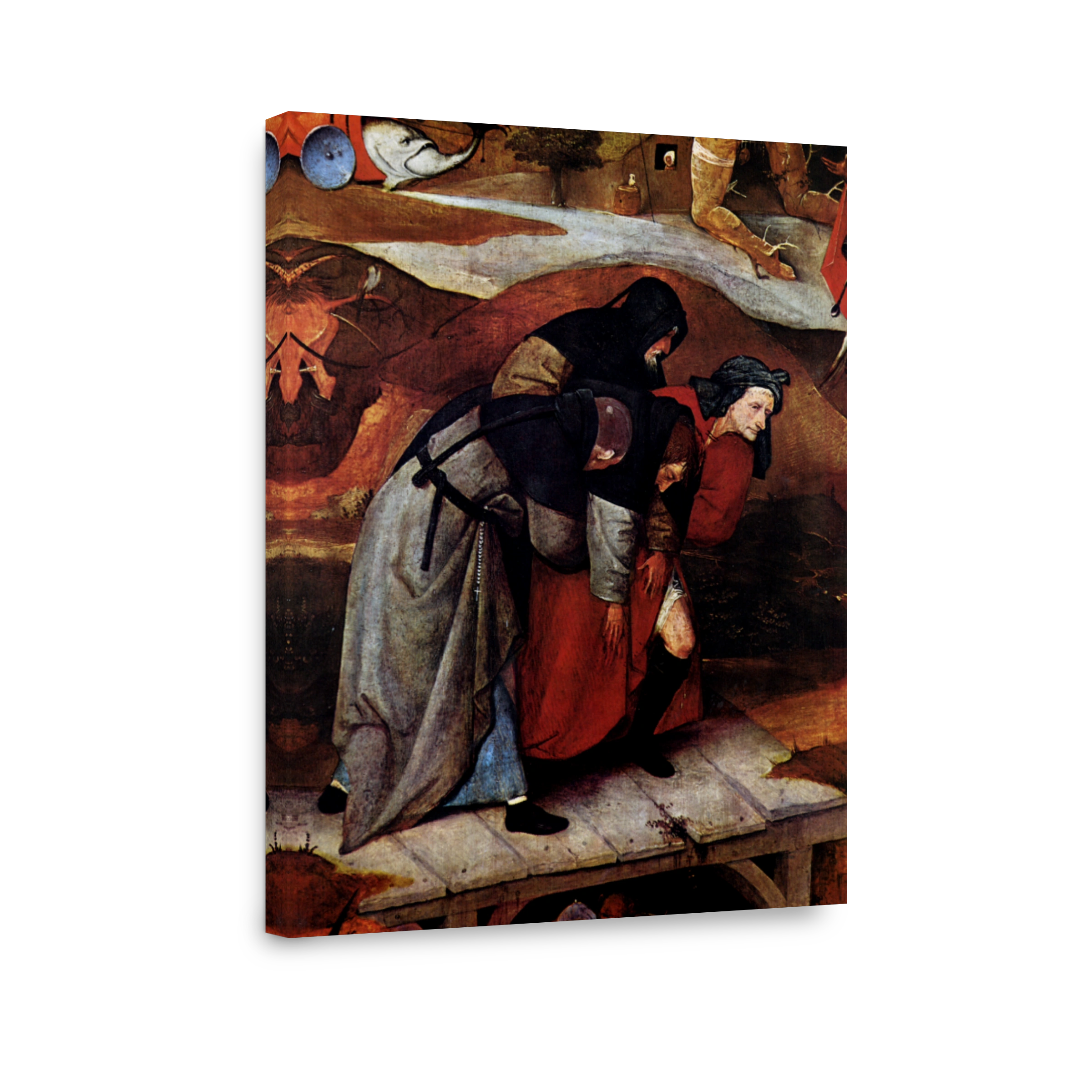 Bosch, H. (c.1450 1516)   The Temptation Of St. Anthony (left Hand Panel, Triptych, Detail)