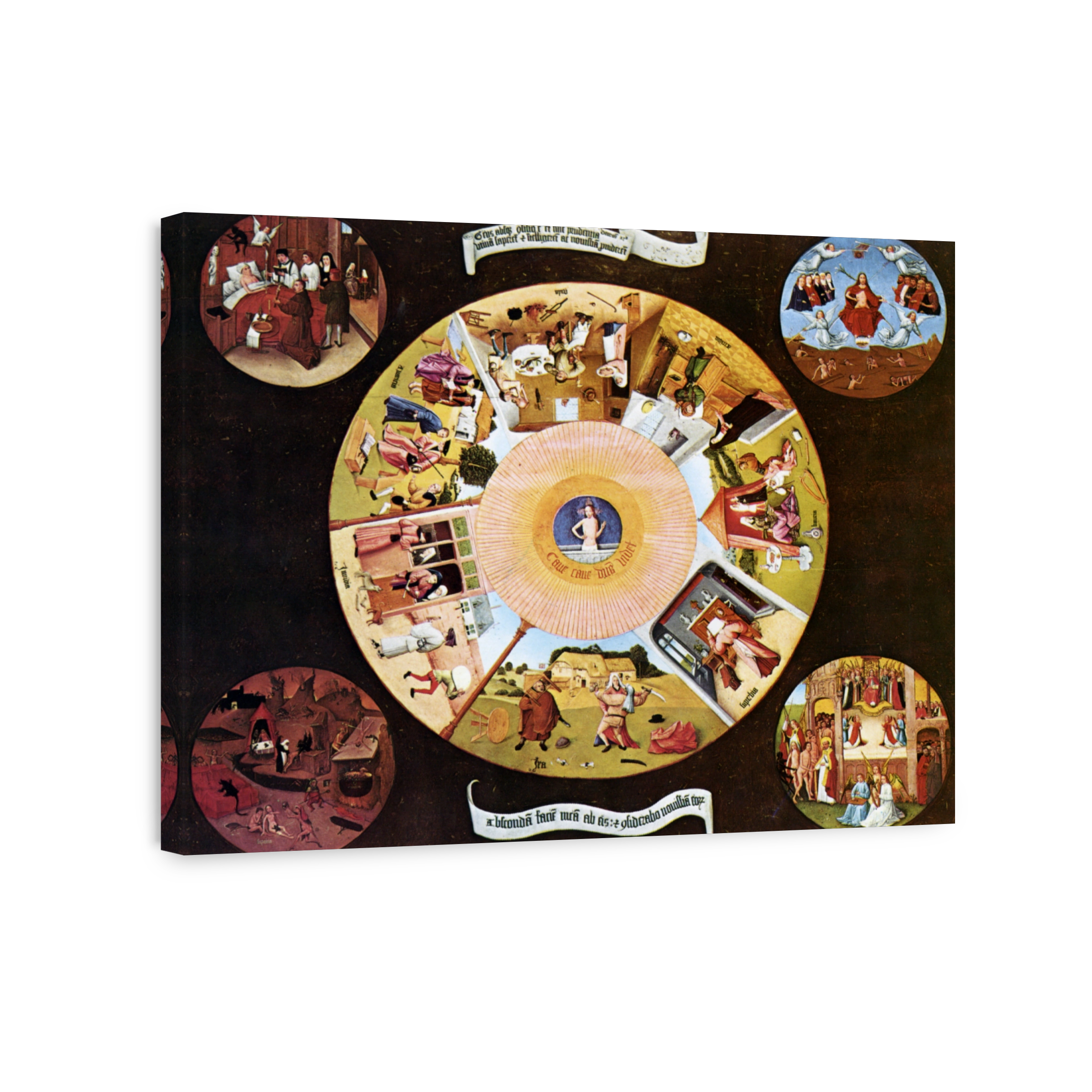 Bosch, H. (c.1450 1516)   The Seven Deadly Sins And The Four Last Things