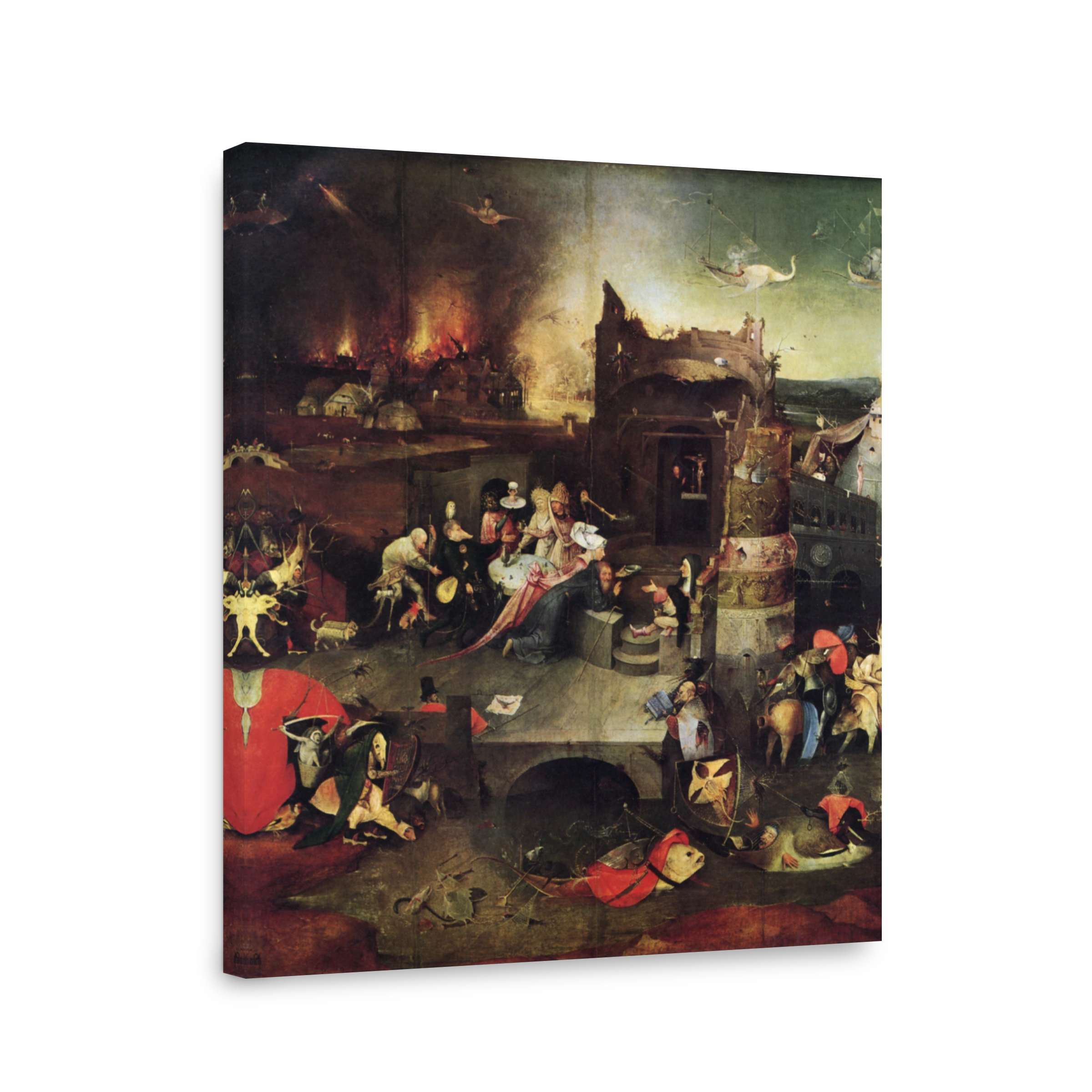 Bosch, H. (c.1450 1516)   The Temptation Of St. Anthony (middle Panel, Triptych)