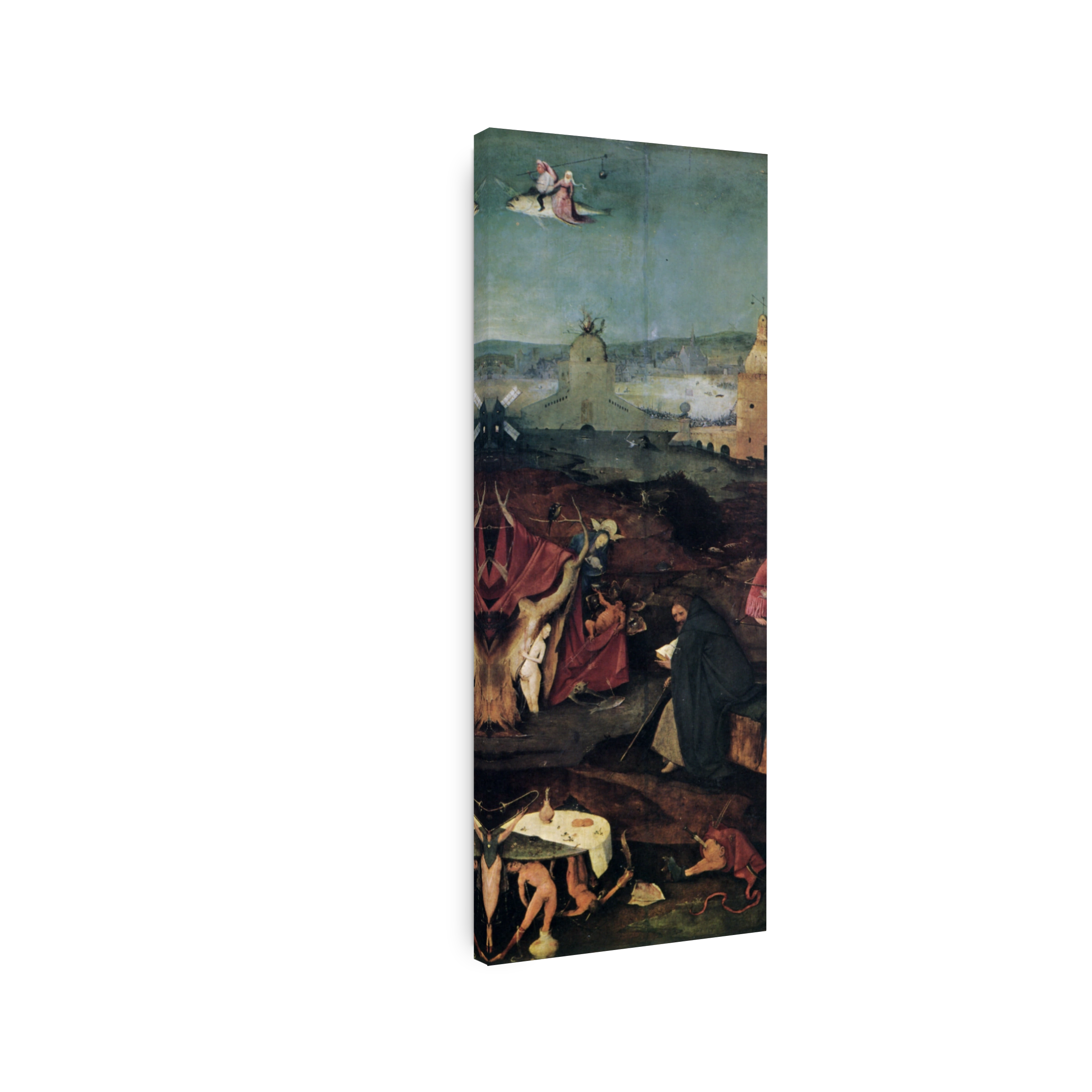 Bosch, H. (c.1450 1516)   The Temptation Of St. Anthony (right Hand Panel, Triptych)