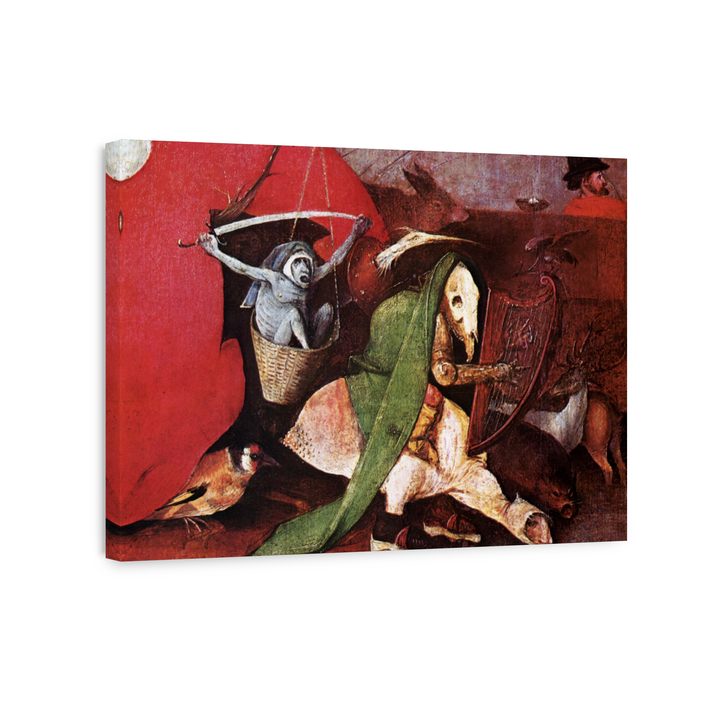 Bosch, H. (c.1450 1516)   The Temptation Of St. Anthony (middle Panel, Triptych, Detail 2)
