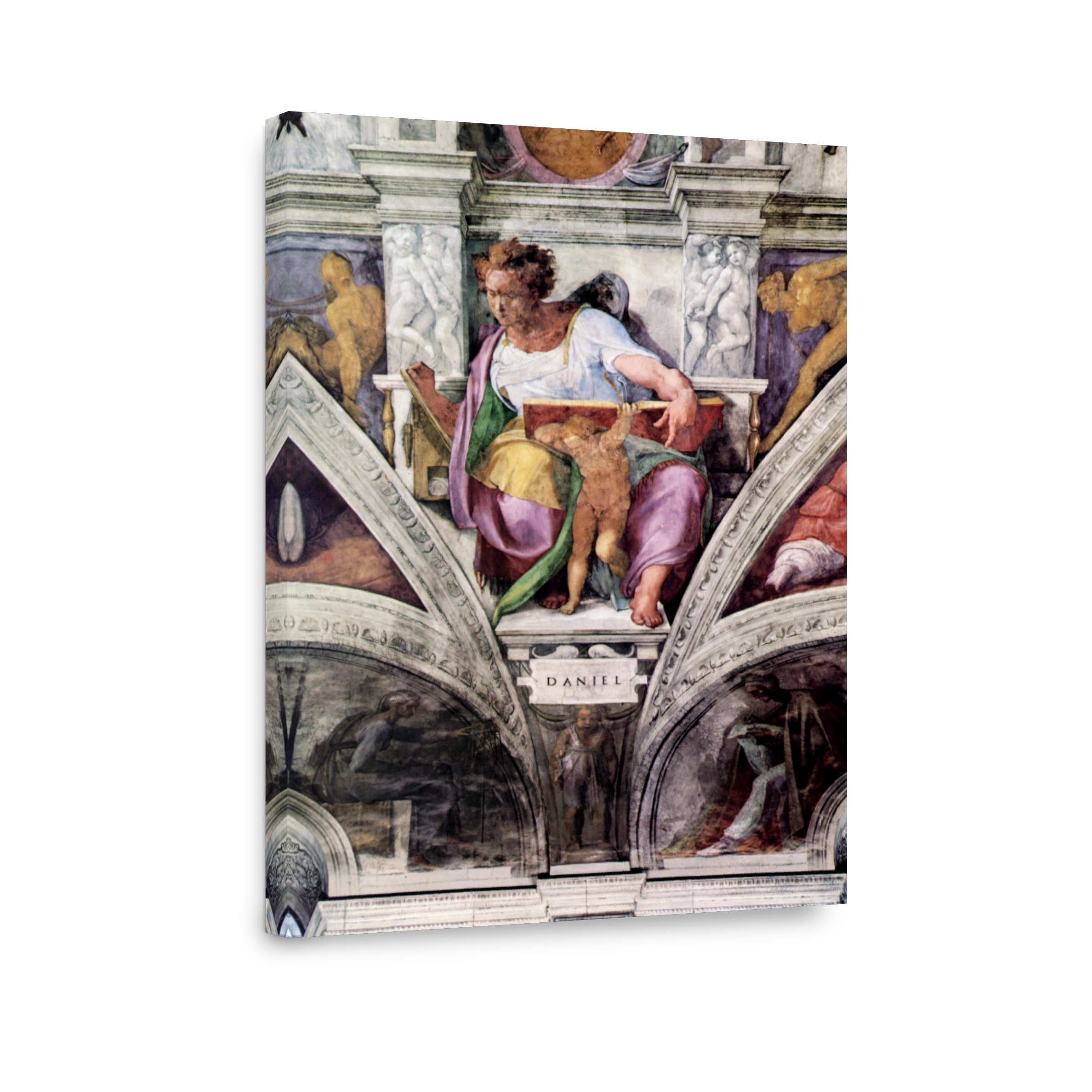 Michelangelo (1475 1564)   Sistine Chapel, Prophet Daniel 1508 12
