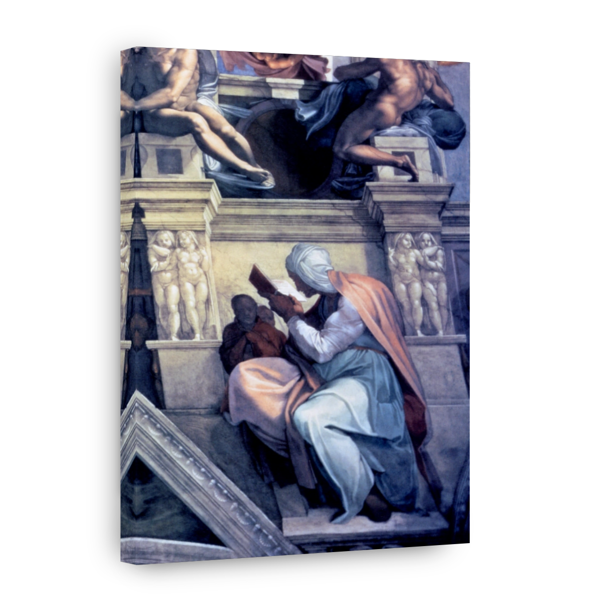 Michelangelo (1475 1564)   Sistine Chapel, Persian Sibyl 1508 12