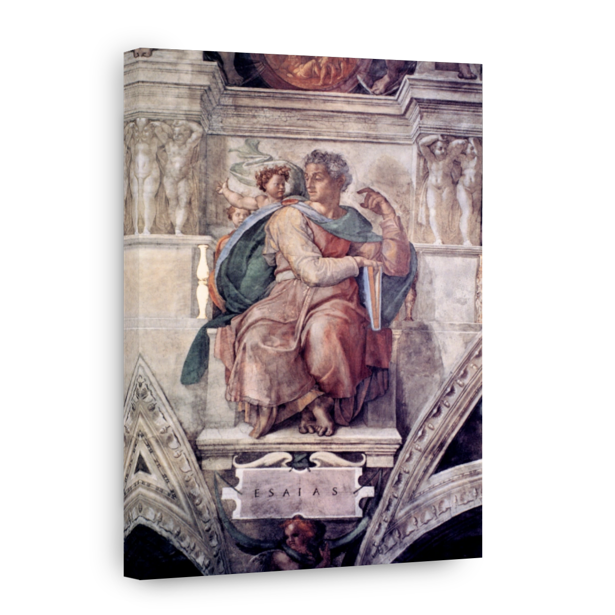 Michelangelo (1475 1564)   Sistine Chapel, Prophet Isaiah 1508 12
