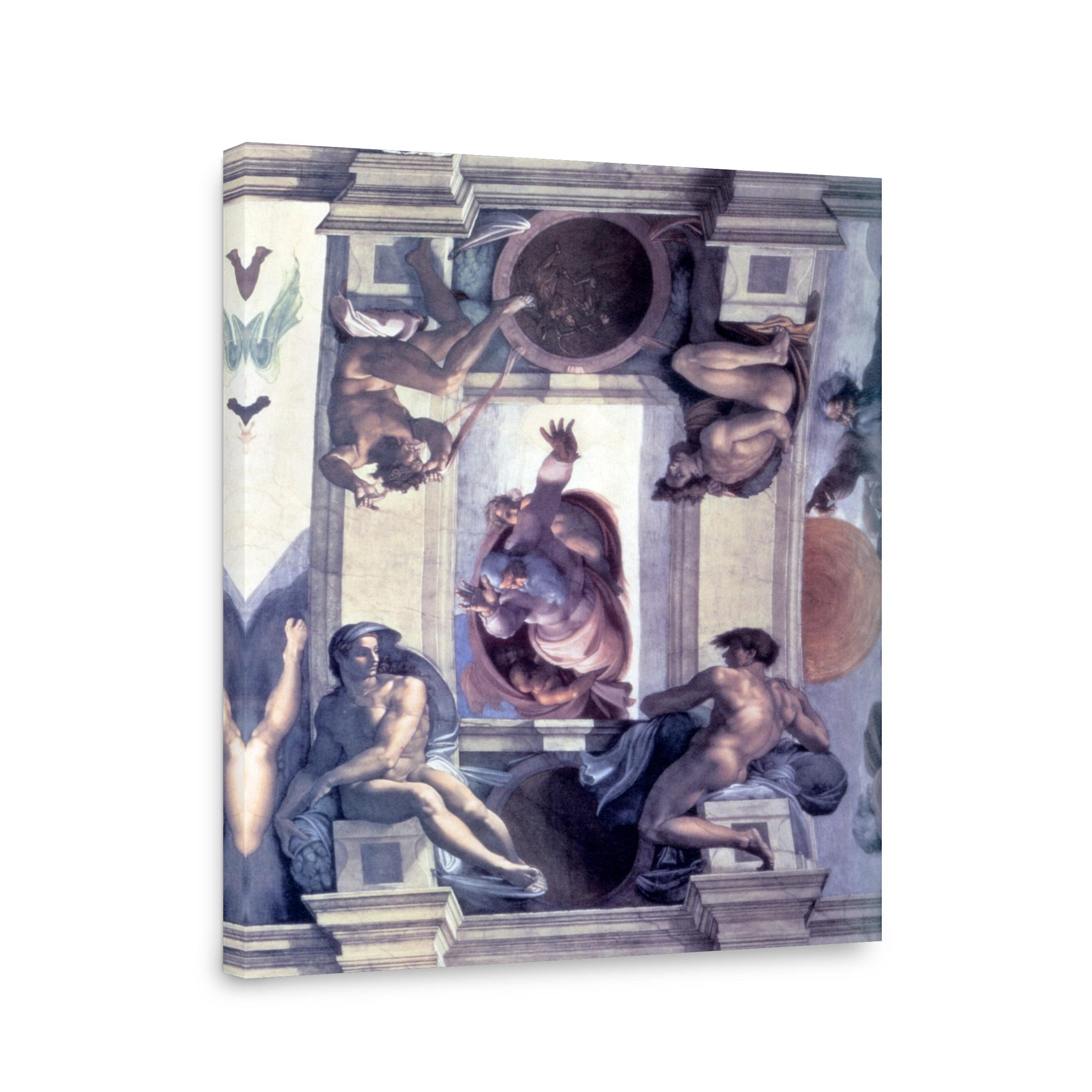 Michelangelo (1475 1564)   Sistine Chapel, Separation Of Earth From The Waters 1508 12