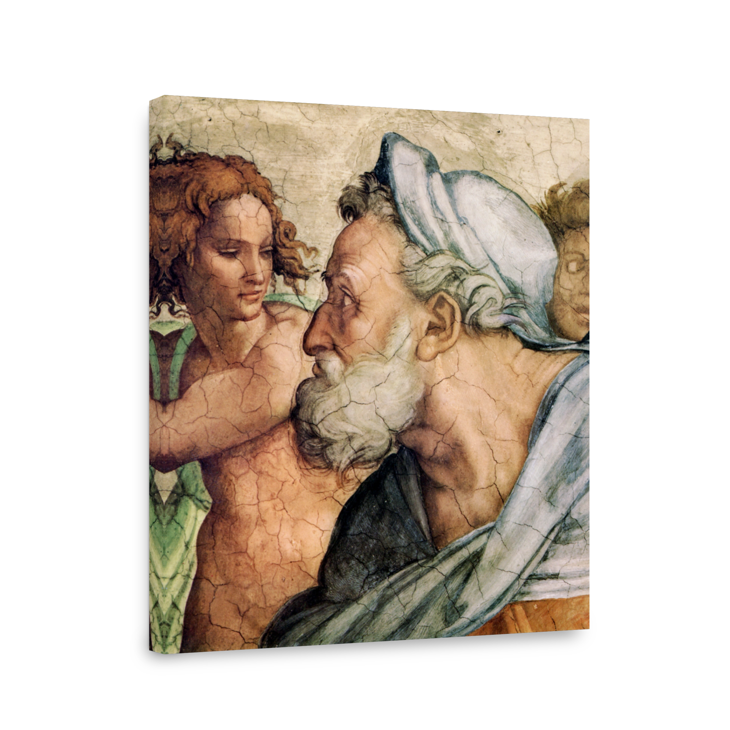 Michelangelo (1475 1564)   Sistine Chapel, Prophet Ezekiel 1508 12