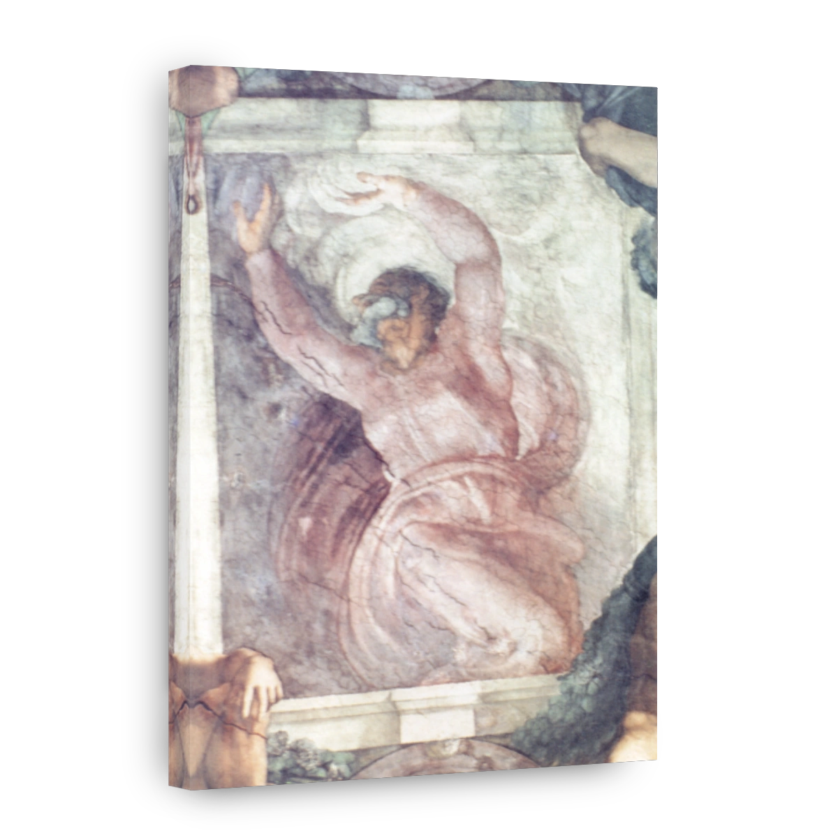 Michelangelo (1475 1564)   Sistine Chapel, Separation Of Light From Darkness 1508 12