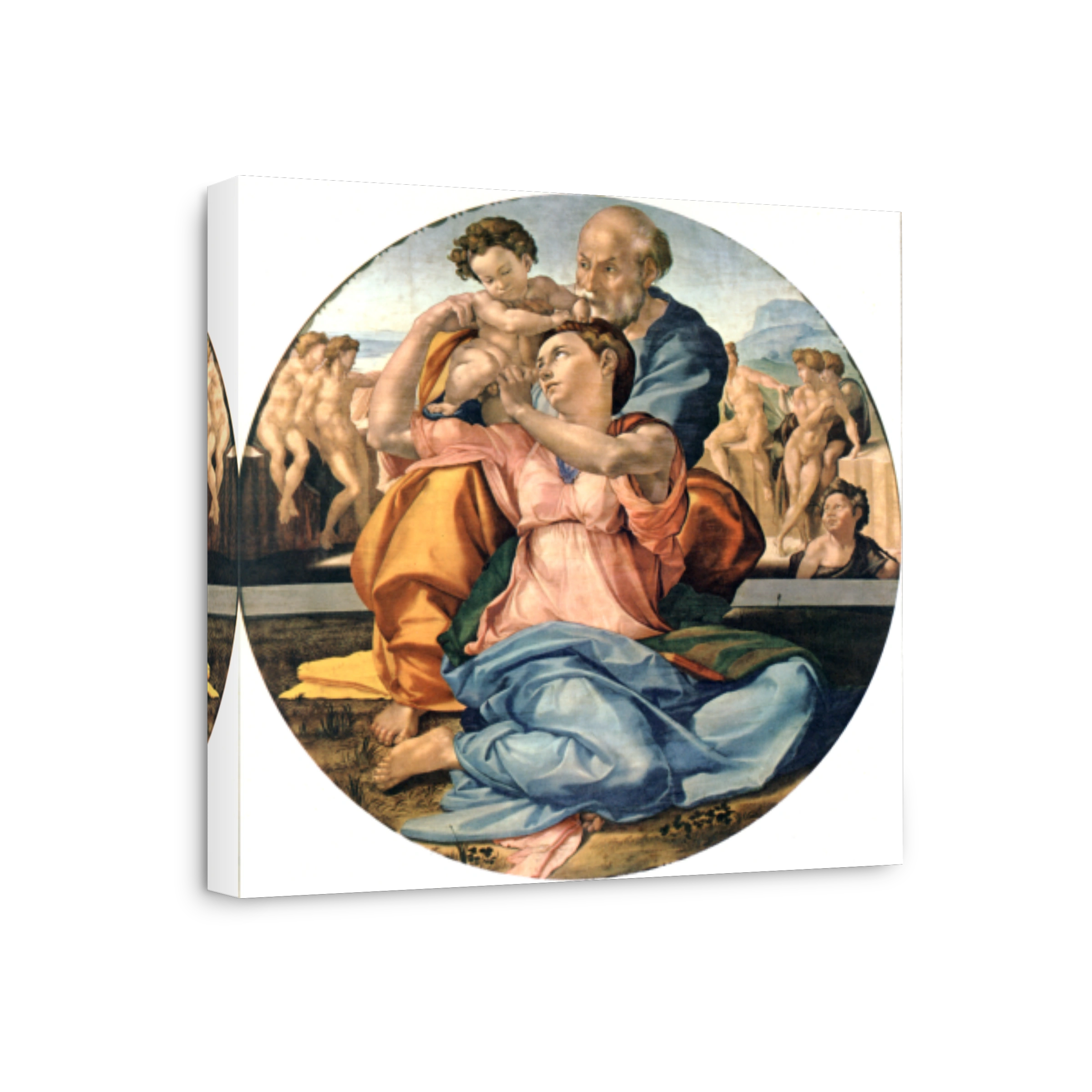 Michelangelo (1475 1564)   The Holy Family C.1504