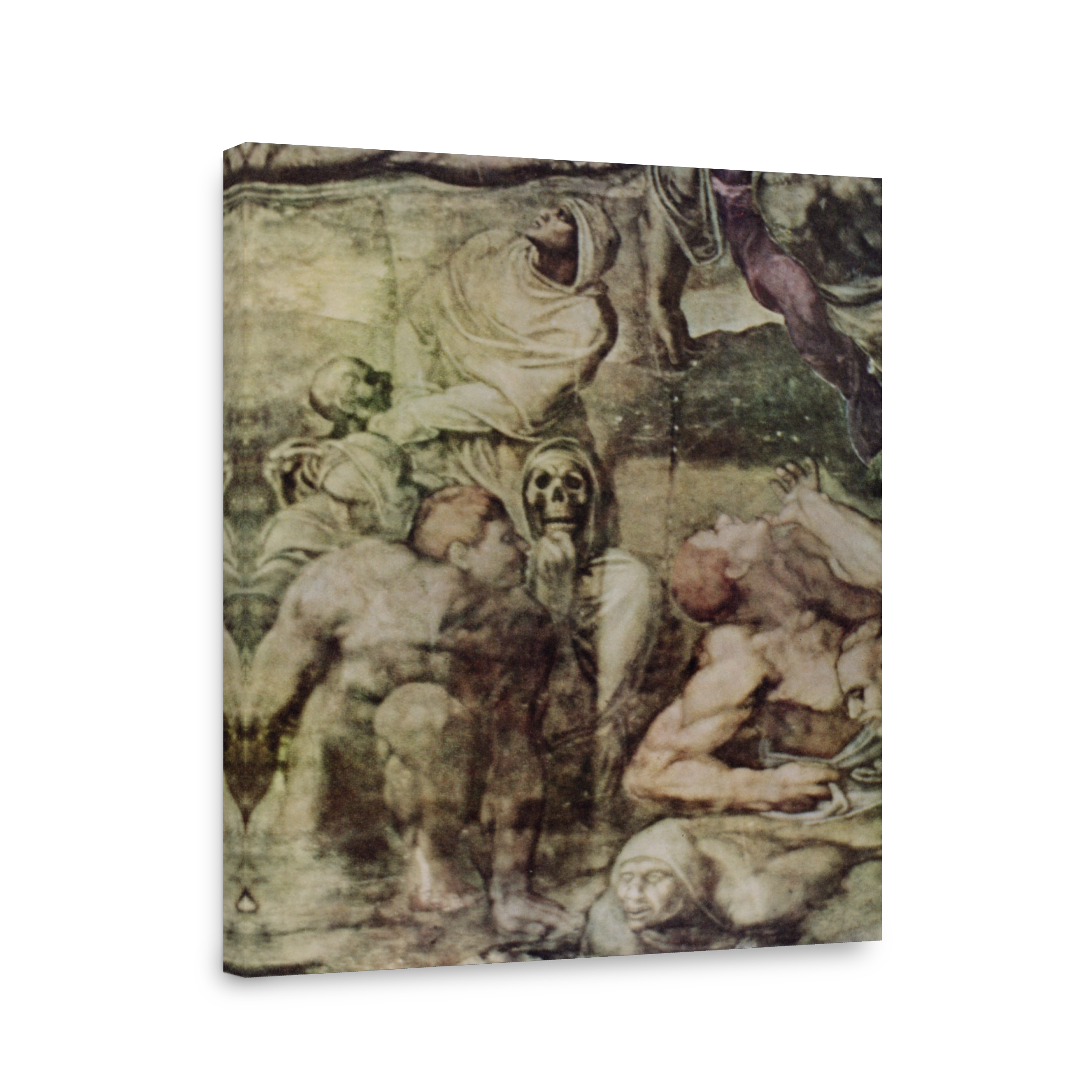 Michelangelo (1475 1564)   The Last Judgement, Bewildered Death 1536 41