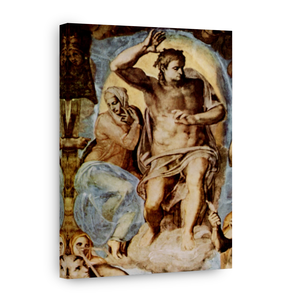 Michelangelo (1475 1564)   The Last Judgement, Christ The Judge (detail) 1536 41